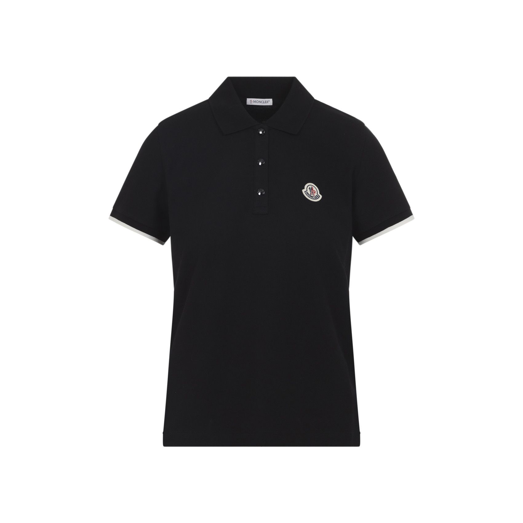 Moncler Moncler Cotton Polo Size L / US 10 / IT 46 - 1 Thumbnail