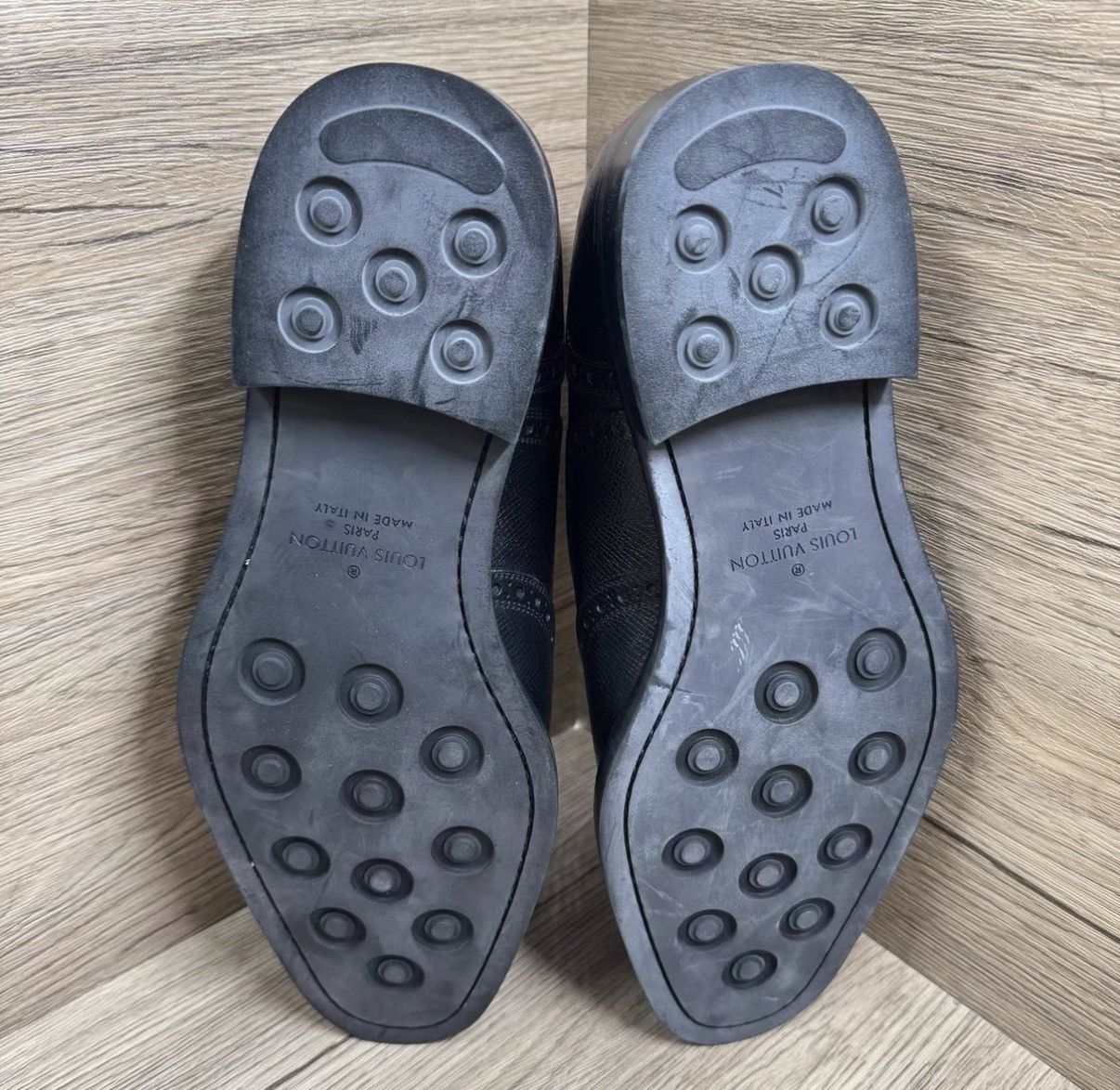 Louis Vuitton Louis Vuitton Richelieu Brogue Leather Shoes J41 Size US 7.5 / EU 40-41 - 2 Thumbnail