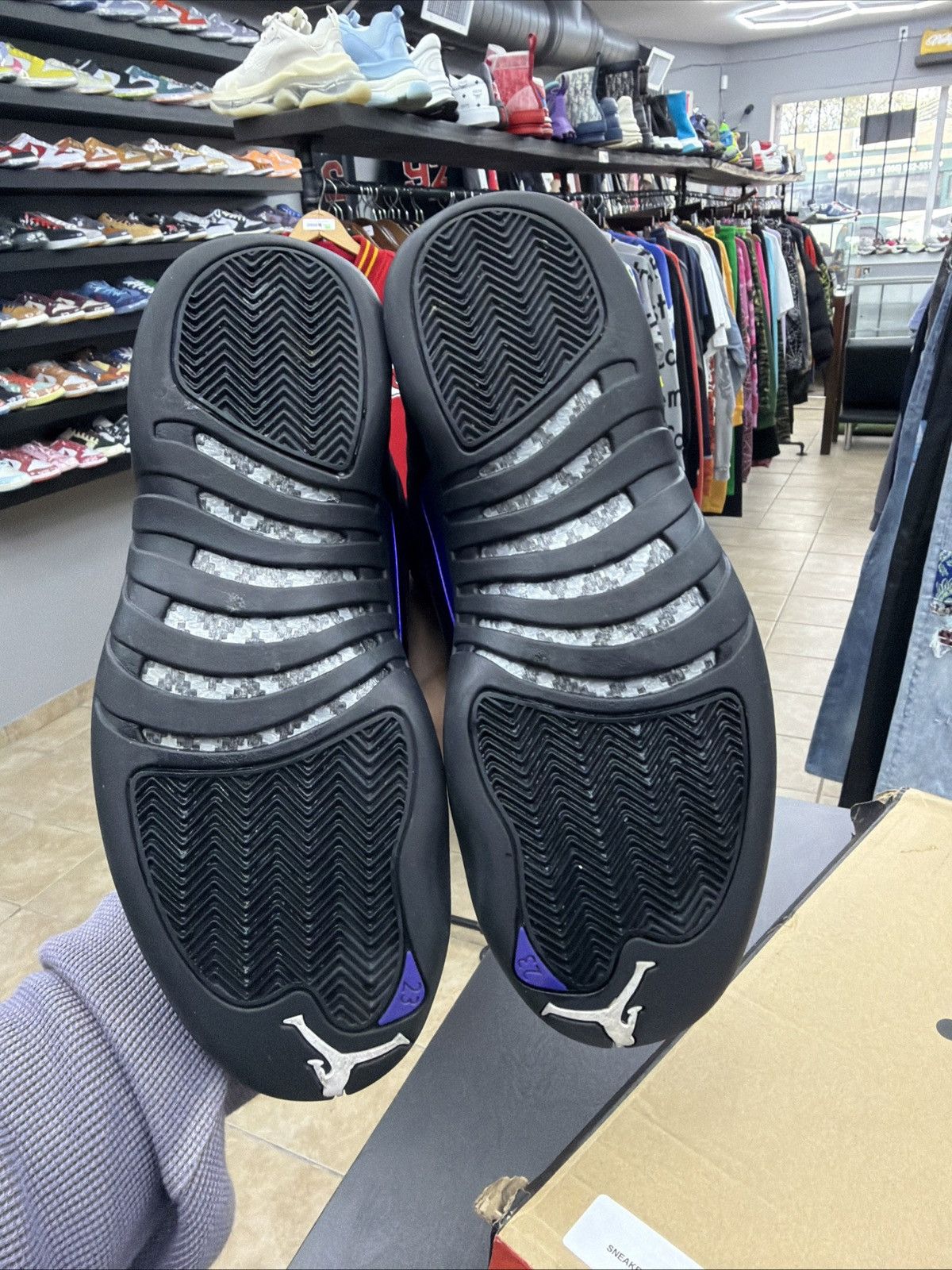 Jordan Brand Size 10.5 - Air Jordan 12 Retro Dark Concord Used OG All Size US 10.5 / EU 43-44 - 13 Thumbnail