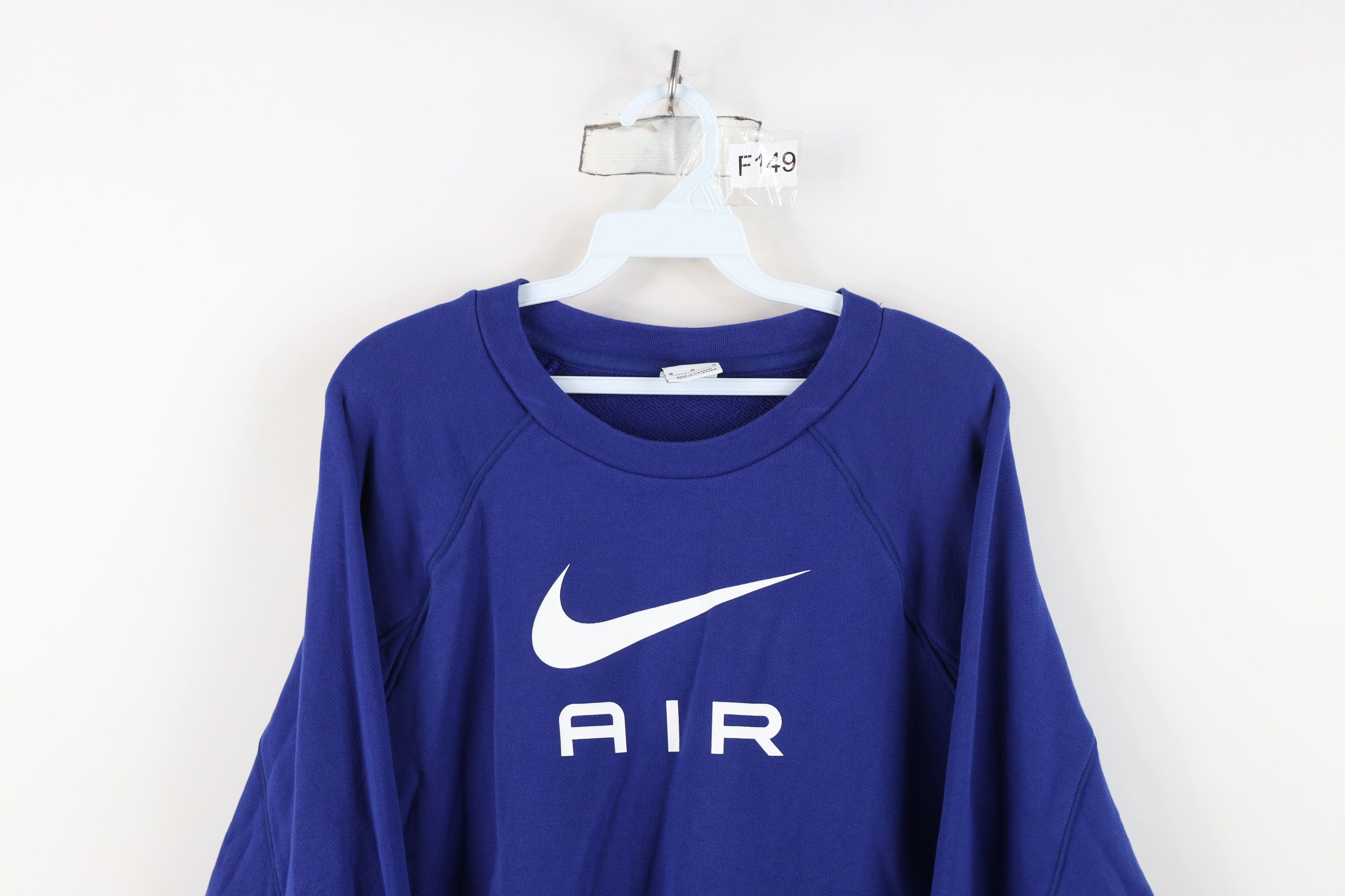 Nike Vintage Y2K Nike Air Big Swoosh French Terry Sweatshirt Size M / US 6-8 / IT 42-44 - 2 Thumbnail