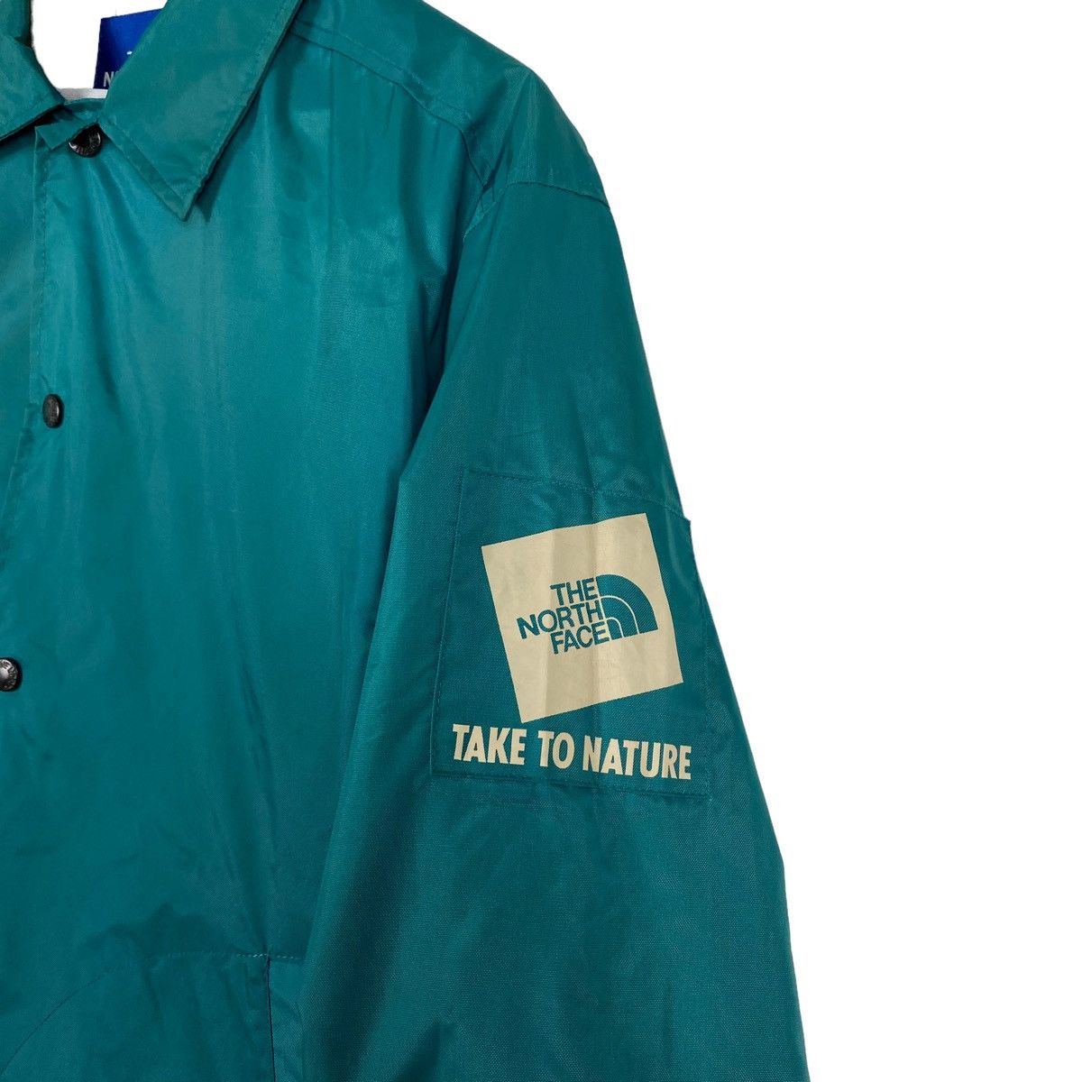 Nanamica × The North Face × Vintage 💥VINTAGE THE NORTH FACE SNAP WINDBREAKER BLUE LABEL JACKET Size US M / EU 48-50 / 2 - 6 Thumbnail