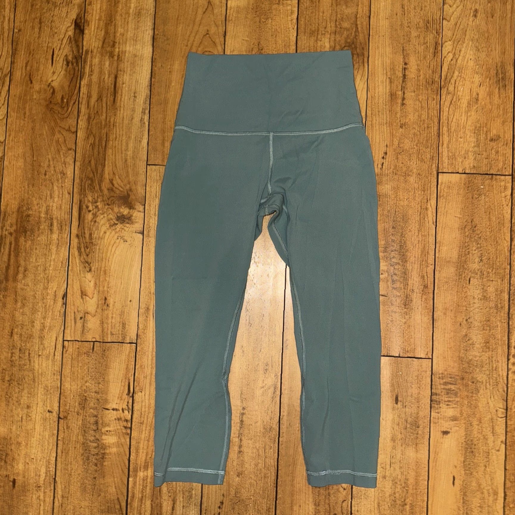 Lululemon Lululemon Leggings Size 6 Green Women Regular Compression Activewear Size 28" / US 6 / IT 42 - 2 Thumbnail