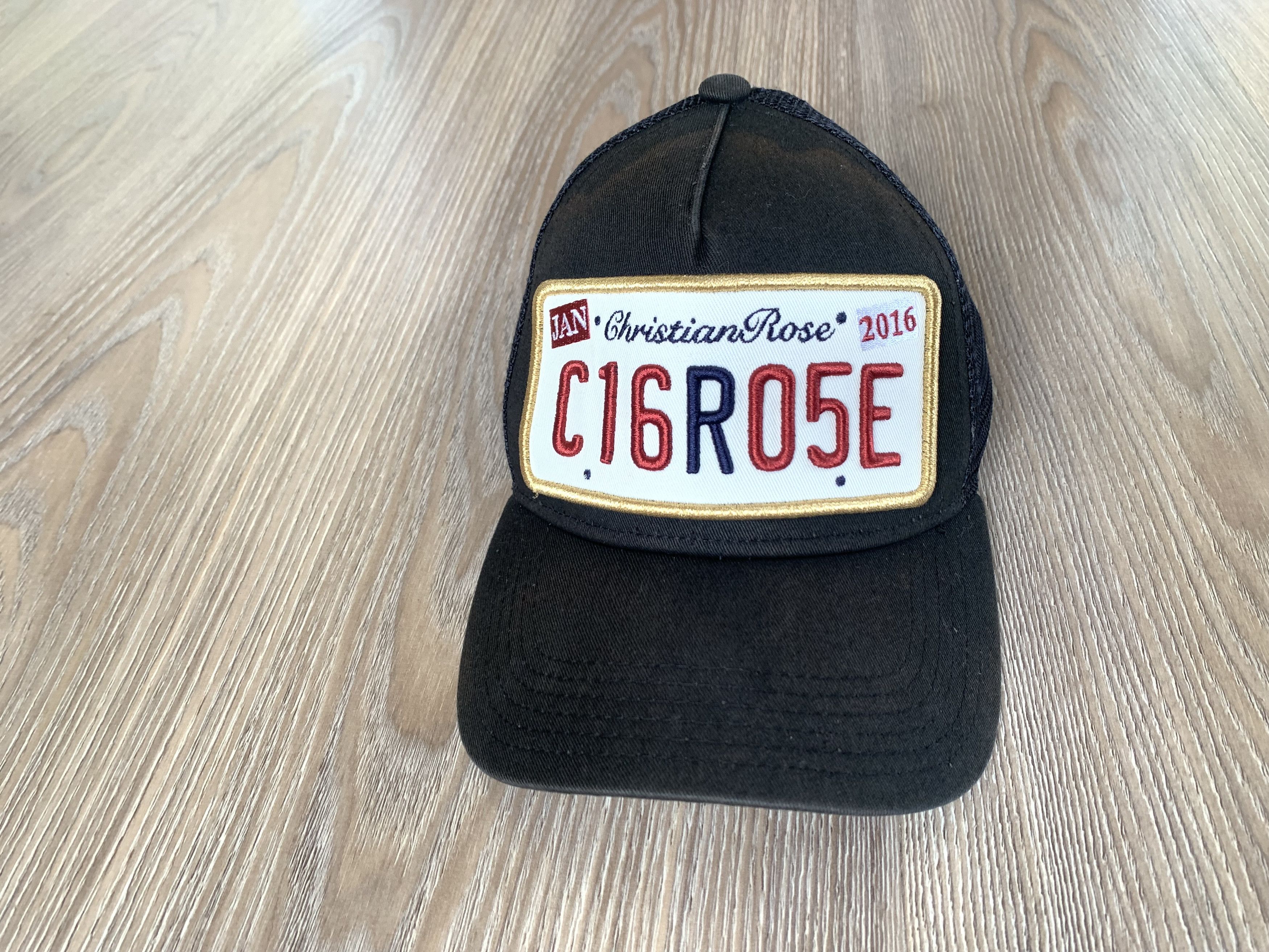 Other Christian Rose Men's Vintage Private Plate Trucker Cap Size ONE SIZE - 3 Thumbnail