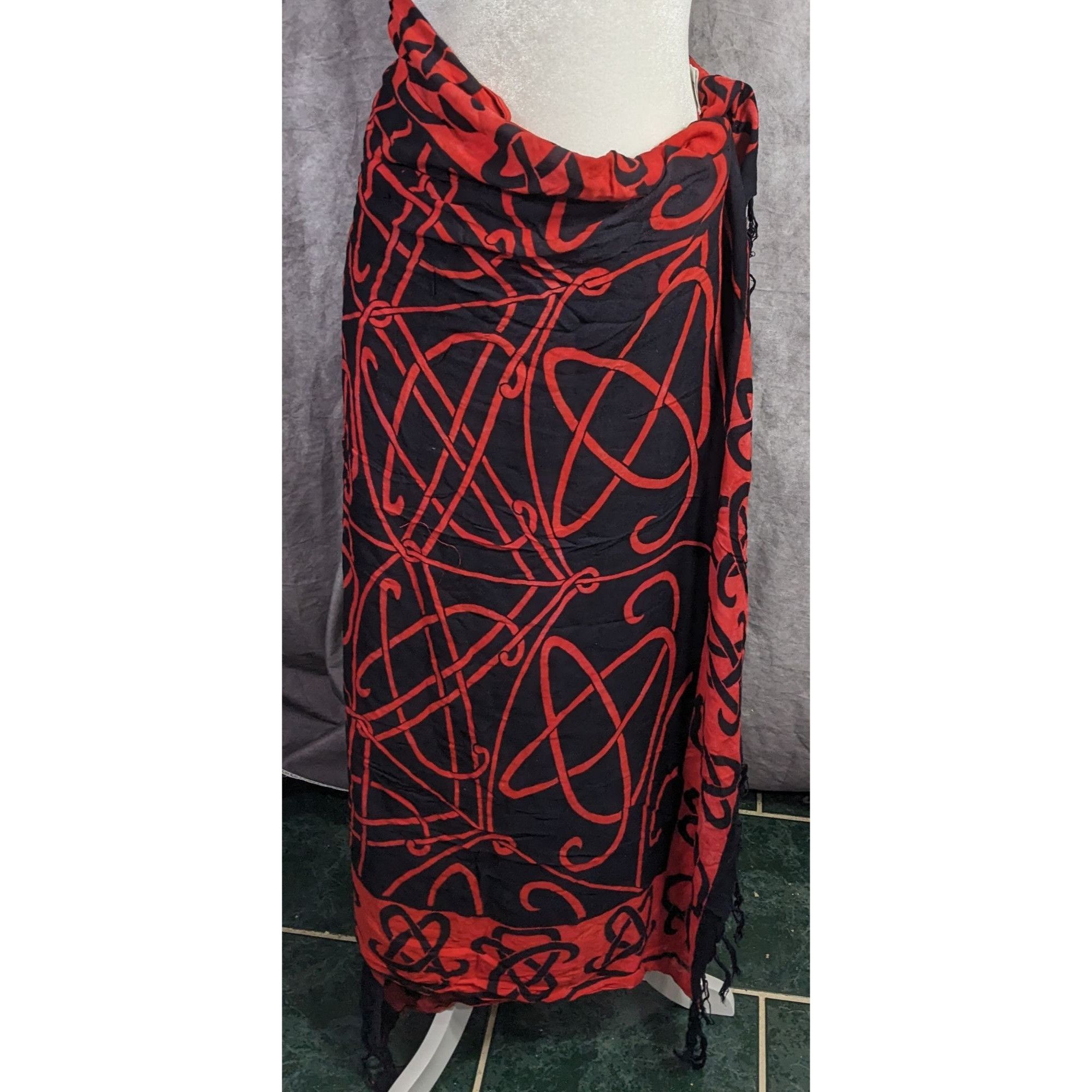 Other Curious Designs Red & Black Gothic Celtic Spider Tapestry Wr Size ONE SIZE - 13 Thumbnail