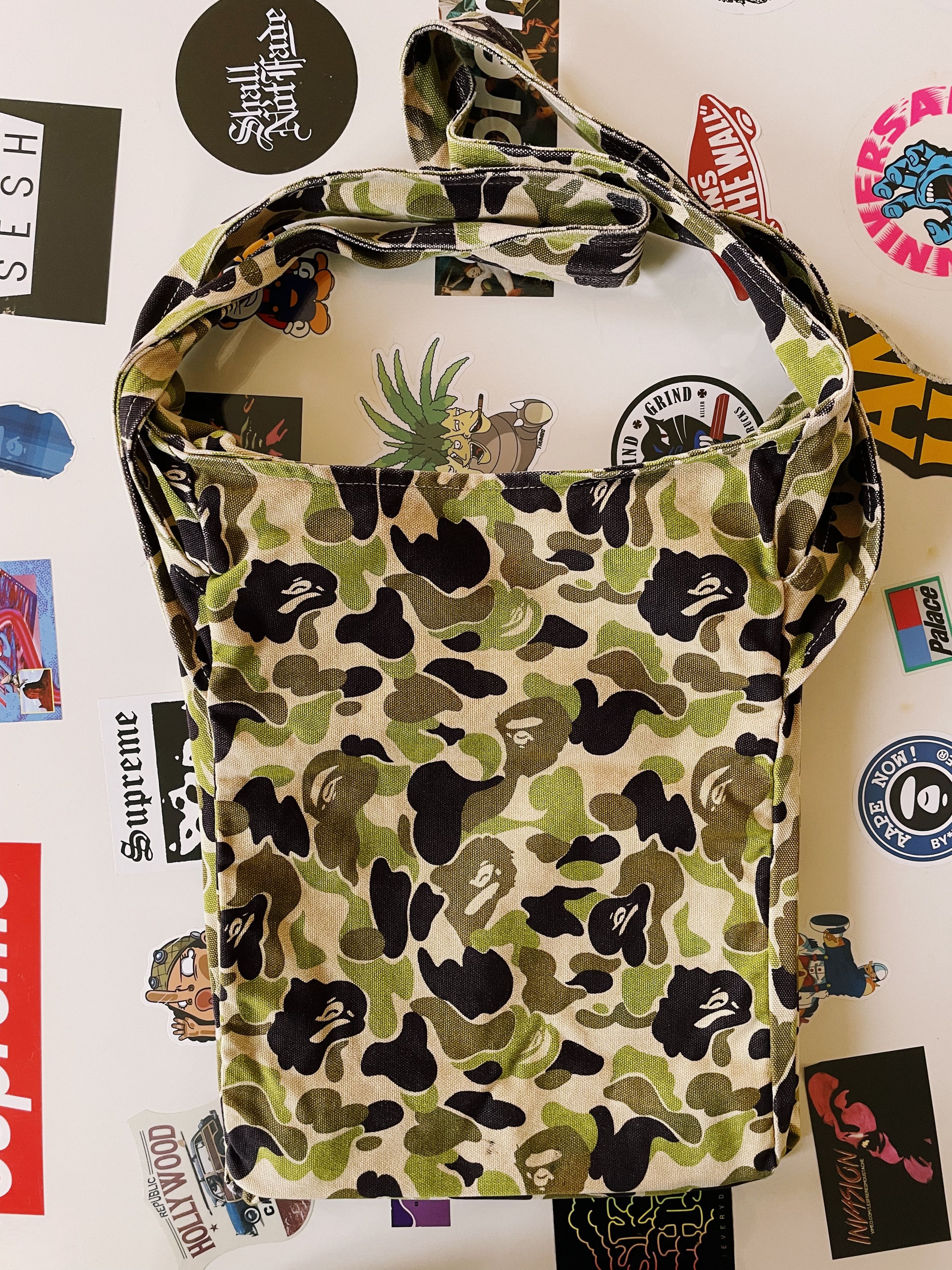 Bape × Vintage ABC Camo Tote Bag Size ONE SIZE - 2 Thumbnail
