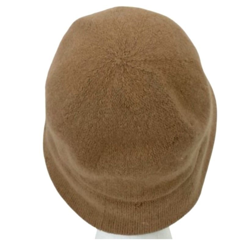 Kangol Kangol Angora Bucket Hat Camel Brown Textured Wool Blend Min Size ONE SIZE - 3 Thumbnail