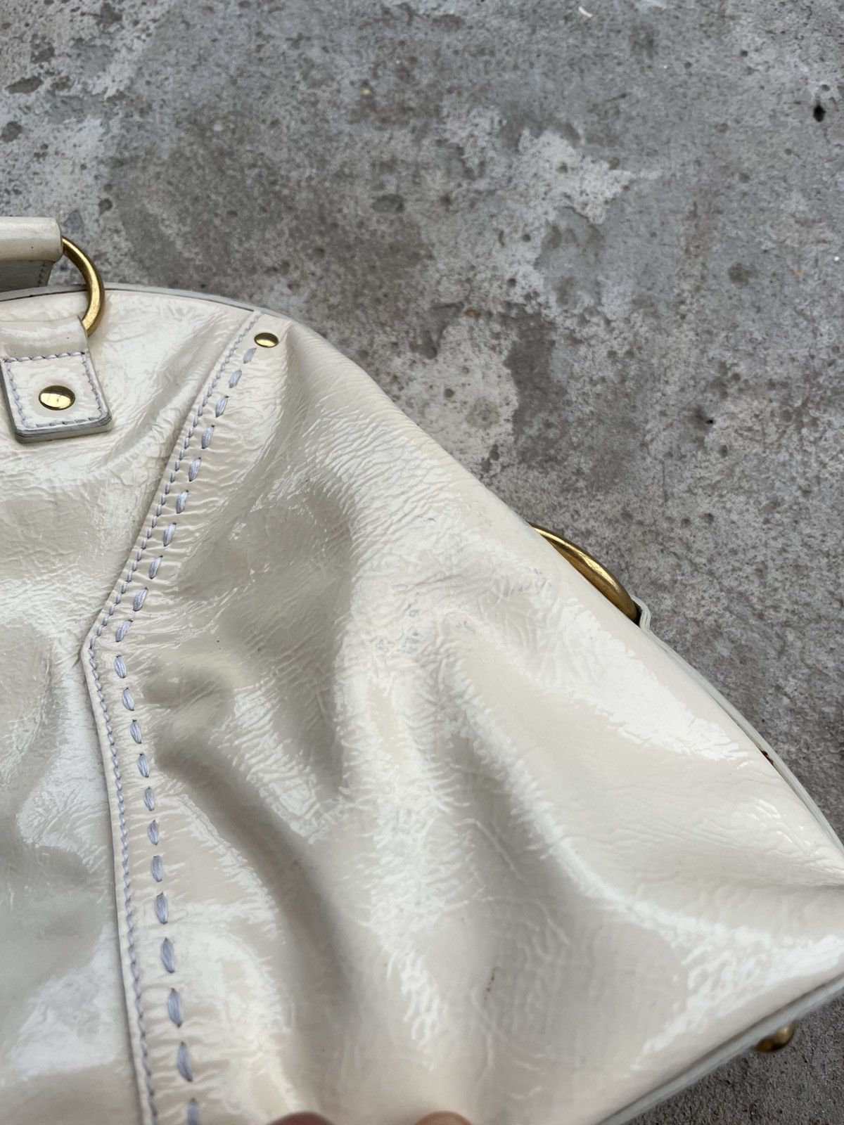Saint Laurent Paris × Yves Saint Laurent Yves Saint Laurent Rive Gauche YSL Muse Leather Tote Bag Size ONE SIZE - 17 Thumbnail