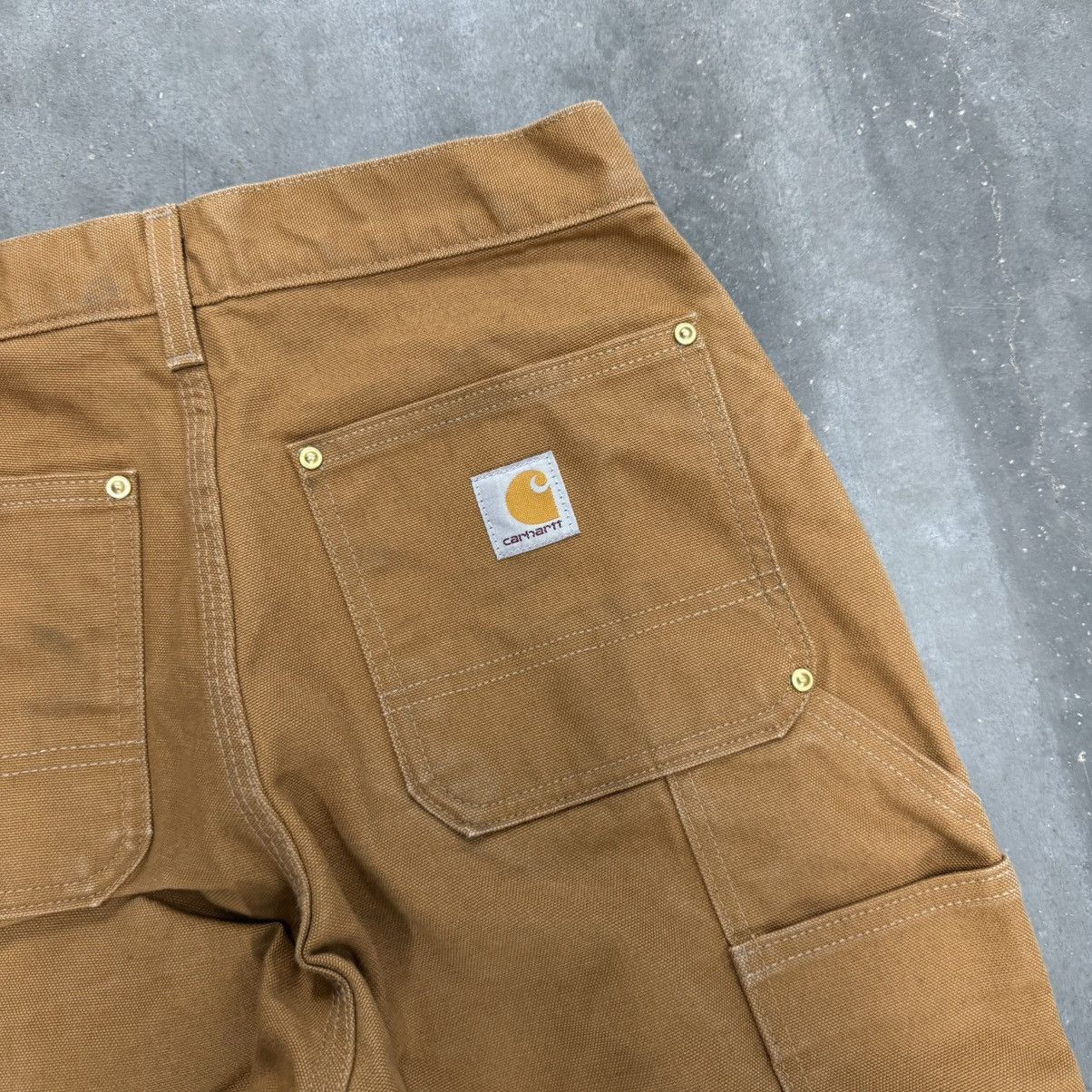 Carhartt × Vintage Vintage Distressed Carhartt Double Knee Work Carpenter Pants Size US 27 - 14 Thumbnail