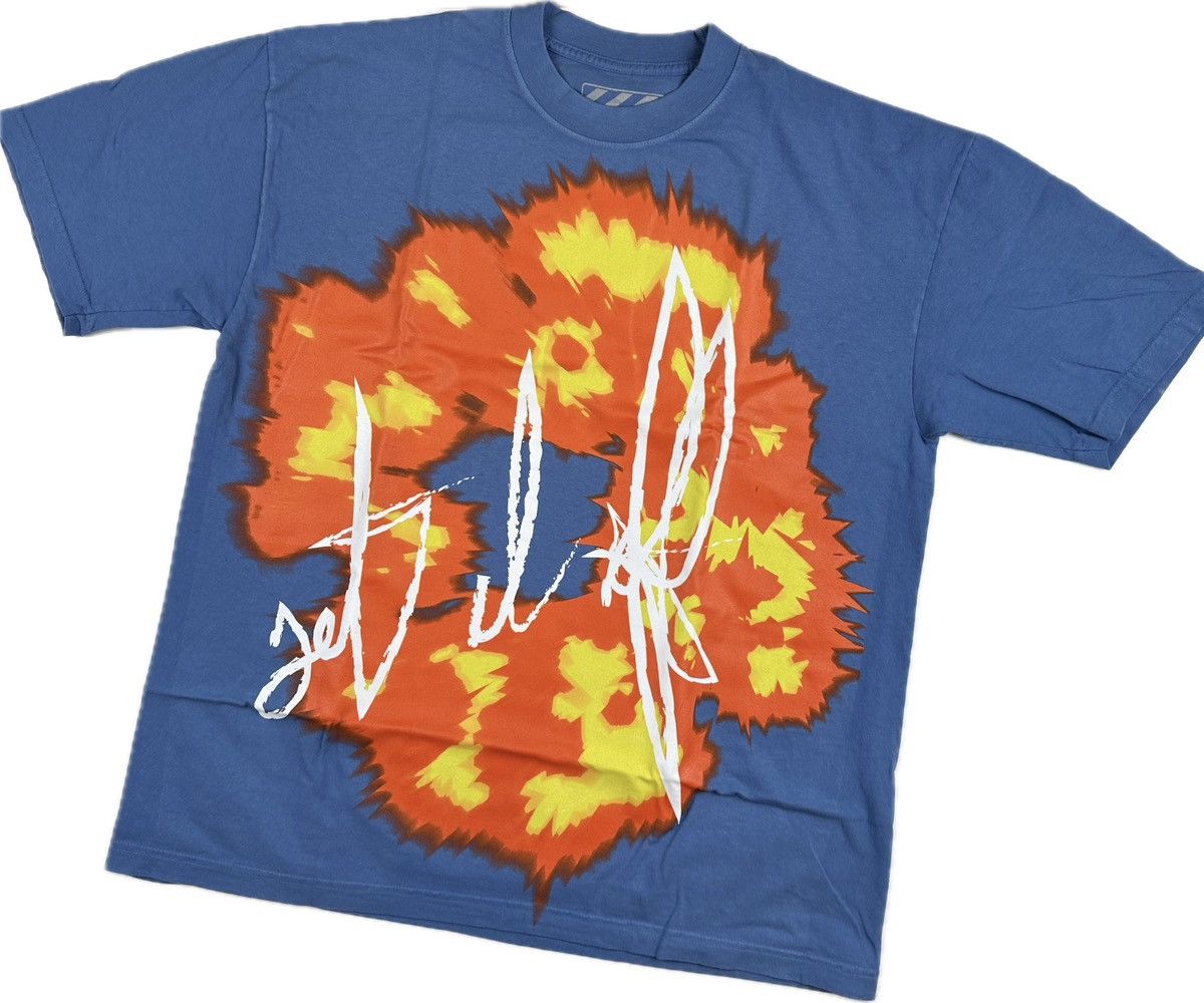 image of Denim Tears X Offset T-Shirt in Blue, Men's (Size Large)
