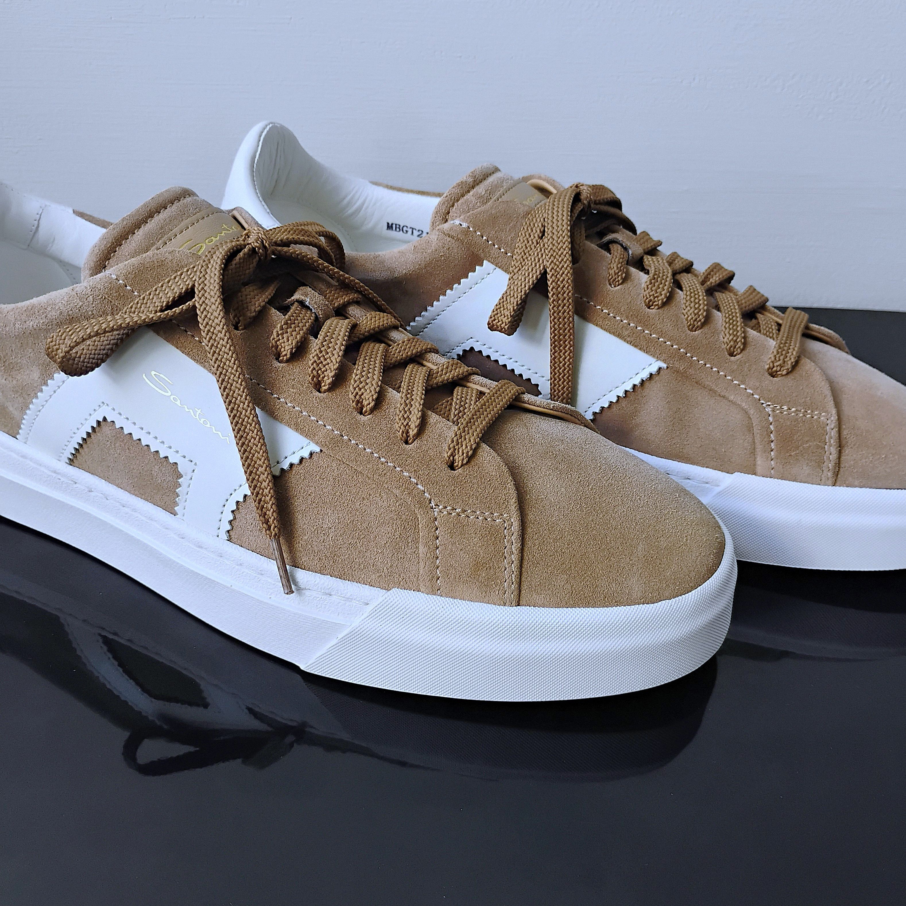 Santoni Santoni Men DBS1 Sneaker in Luxury & Beautiful-Made in Italy Size US 12 / EU 45 - 4 Thumbnail