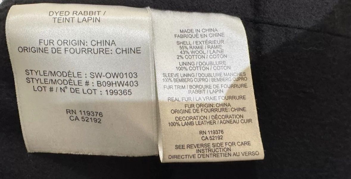 Helmut Lang Helmut Lang fur coat VINTAGE black slim fit fur wool coat Size US S / EU 44-46 / 1 - 7 Thumbnail
