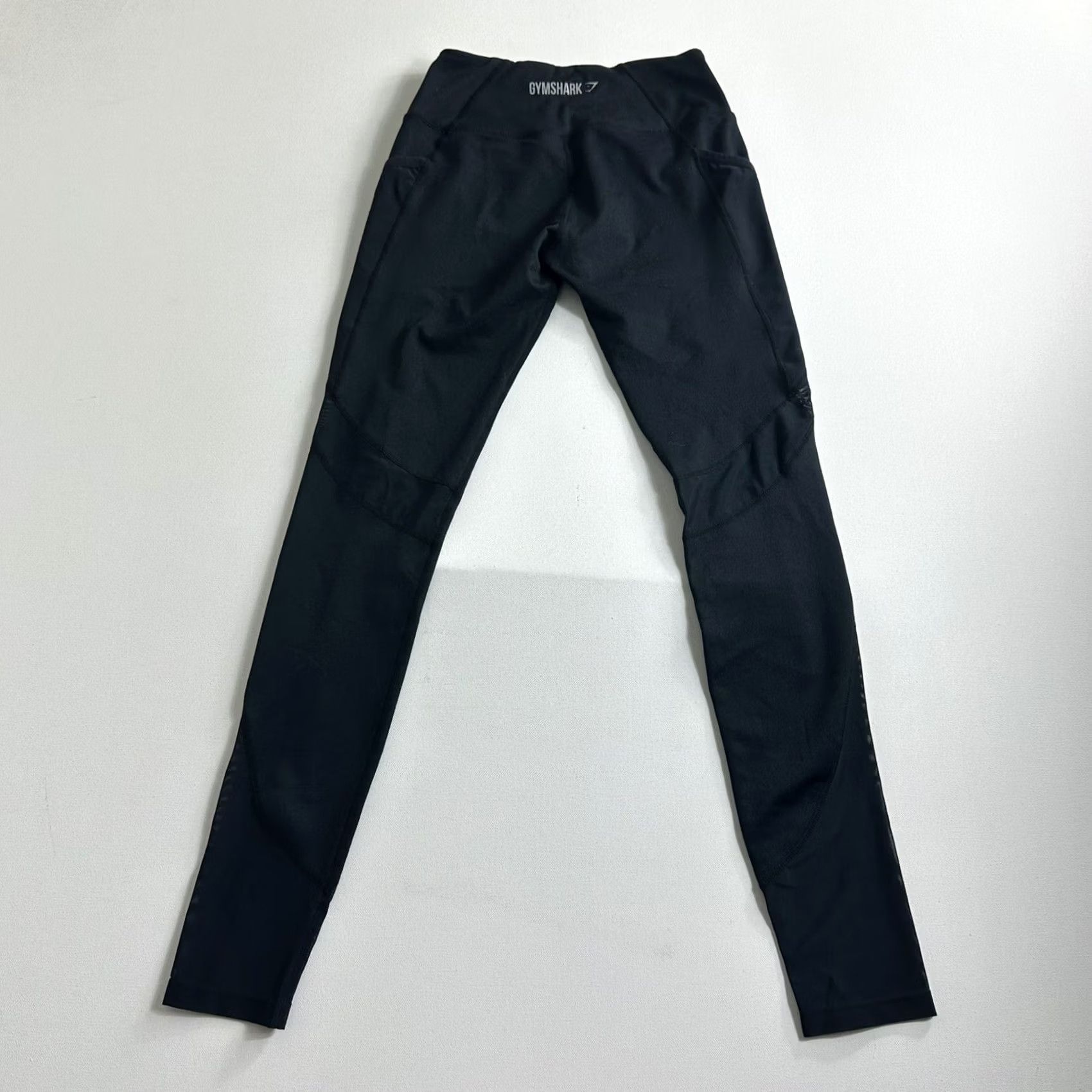 Gymshark VINTAGE? No. Gymshark Energy Seamless High Waisted Leggings Black Size Small Full Length Gym Size 28" / US 6 / IT 42 - 2 Thumbnail