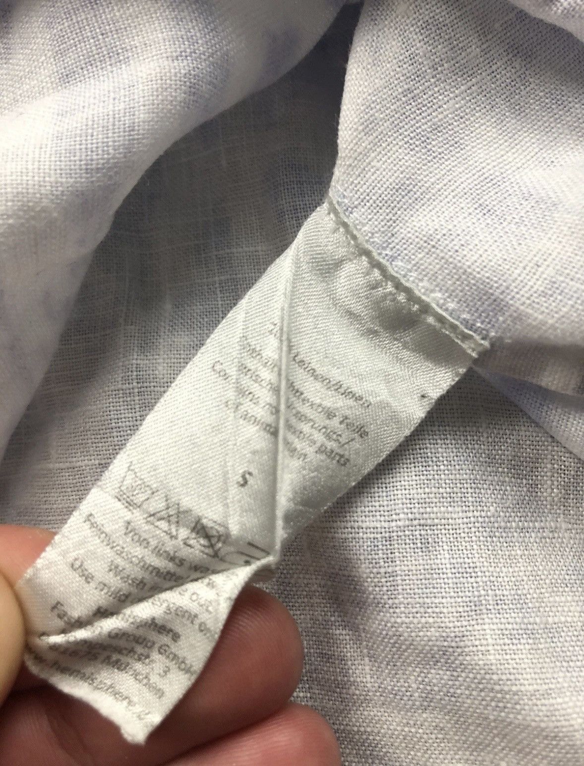 Other HEMISPHERE Vintage Linen Shirt Button Up Streetwear Y2k Size S / US 4 / IT 40 - 7 Thumbnail