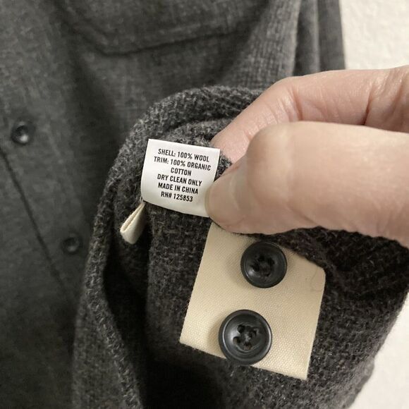 Taylor Stitch Taylor Stitch The Service Shirt In Ash Melange Wool NEW S Size US S / EU 44-46 / 1 - 8 Thumbnail