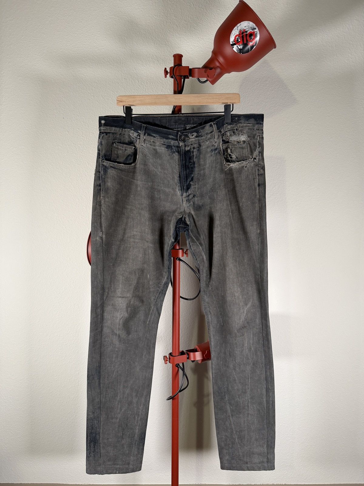 Rick Owens FW09 Detroit Cut Hogwash Denim