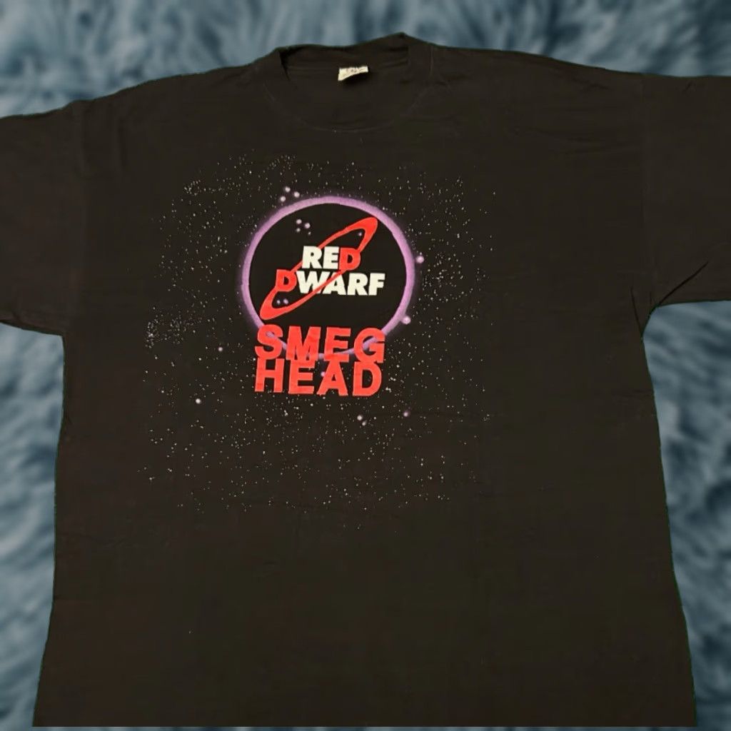 Vintage VINTAGE 90s Red Dwarf TV Movie Promo Smeg Head VTG Shirt Mens XL Size XL Black 90s Movie Sci-fi Mens Size US XL / EU 56 / 4 - 1 Thumbnail