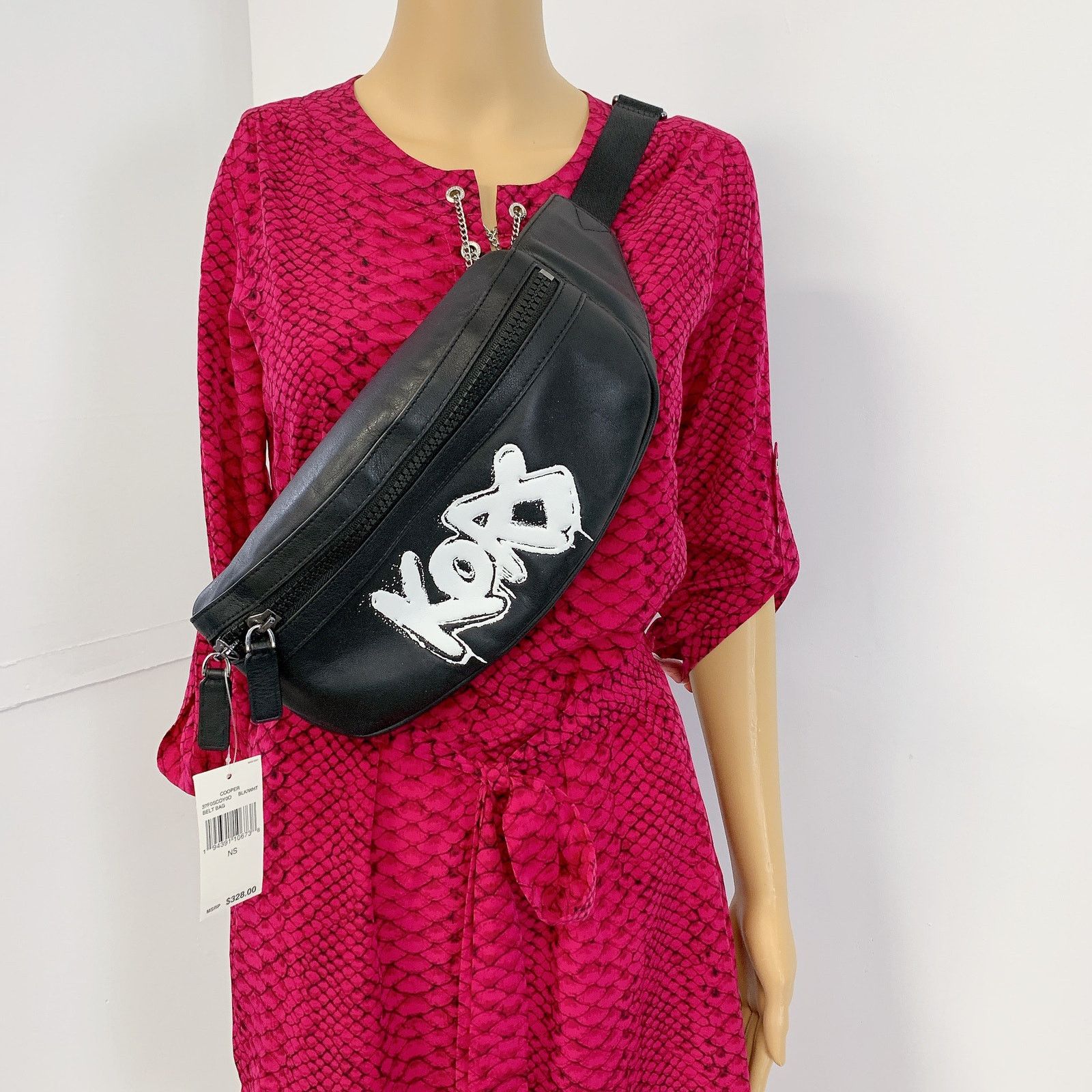 Michael Kors Michael Kors 37F0SCOY0O Cooper belt bag IN BLACK Size ONE SIZE - 1 Thumbnail