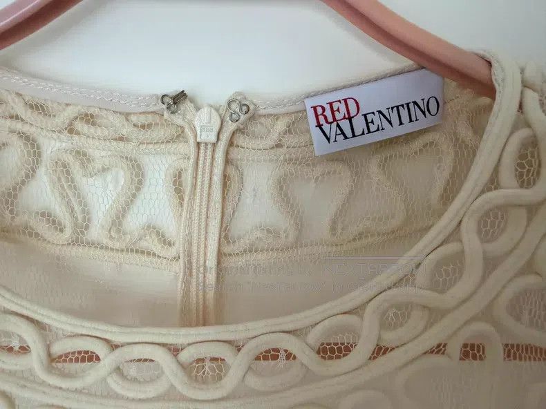 Valentino Valentino Lace long dress Size L / US 10 / IT 46 - 4 Thumbnail