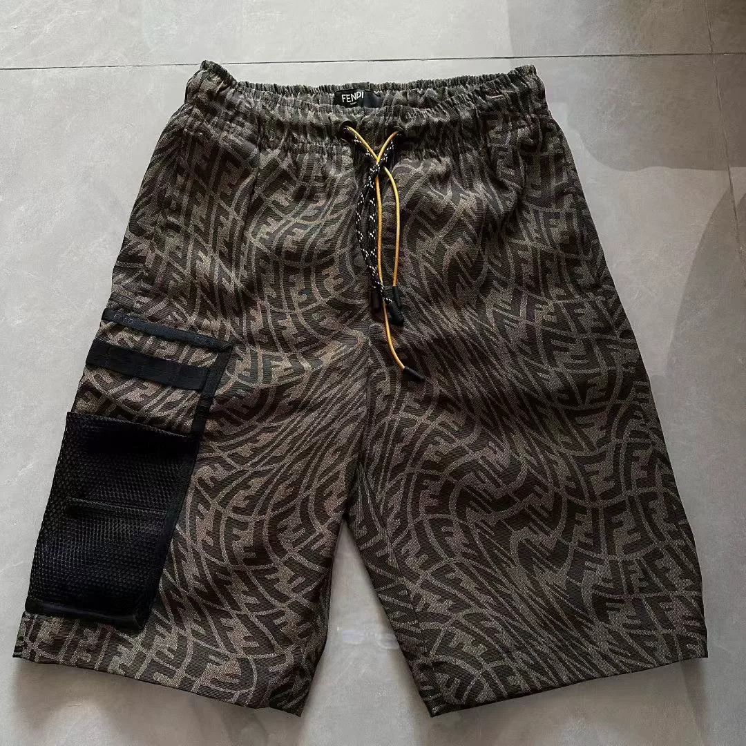 Fendi fendi patterned shorts in size 44 Size US 44 / EU 60 - 1 Thumbnail