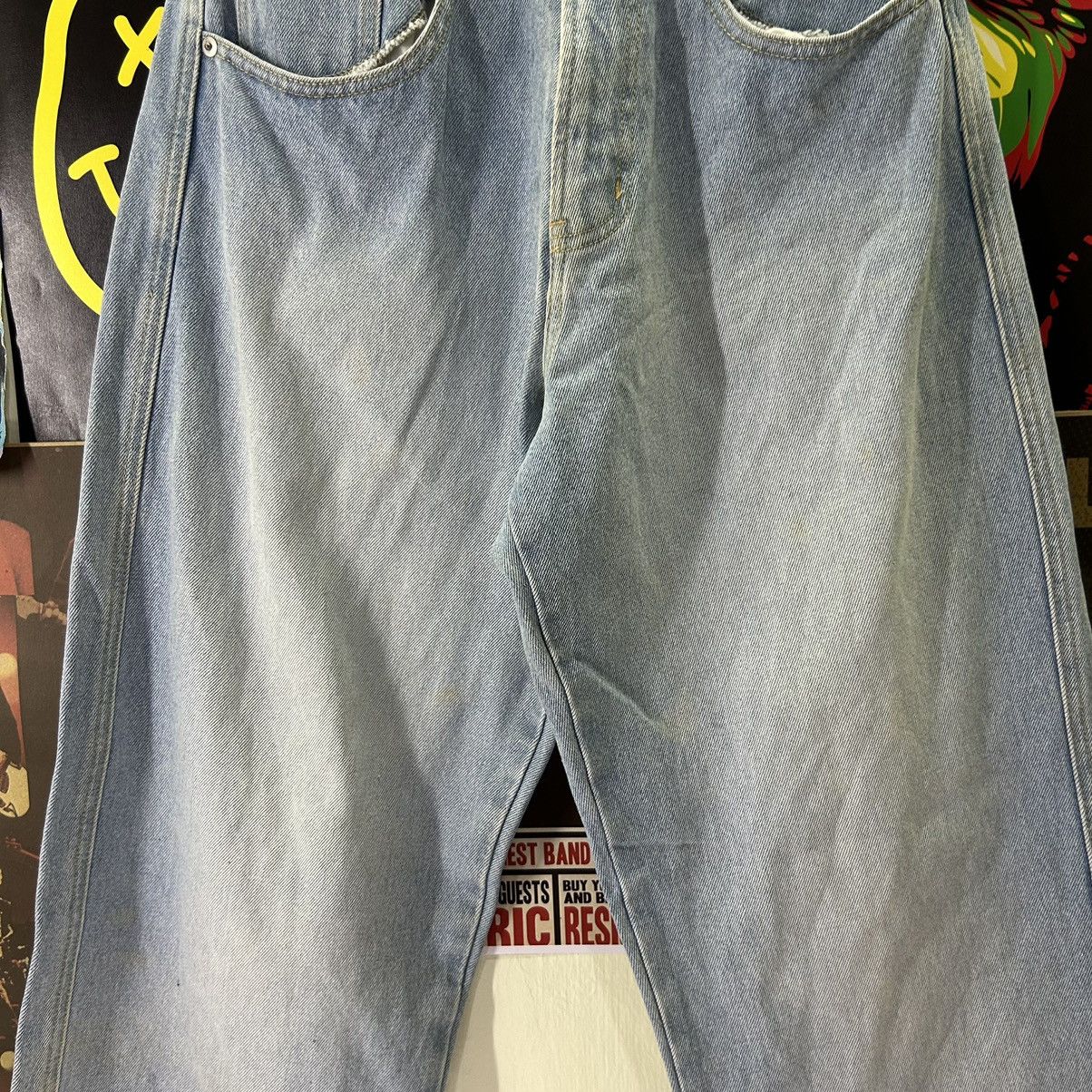 Vintage Vintage Japanese Denim Washed Blue Baggy Jeans Size US 28 / EU 44 - 3 Thumbnail