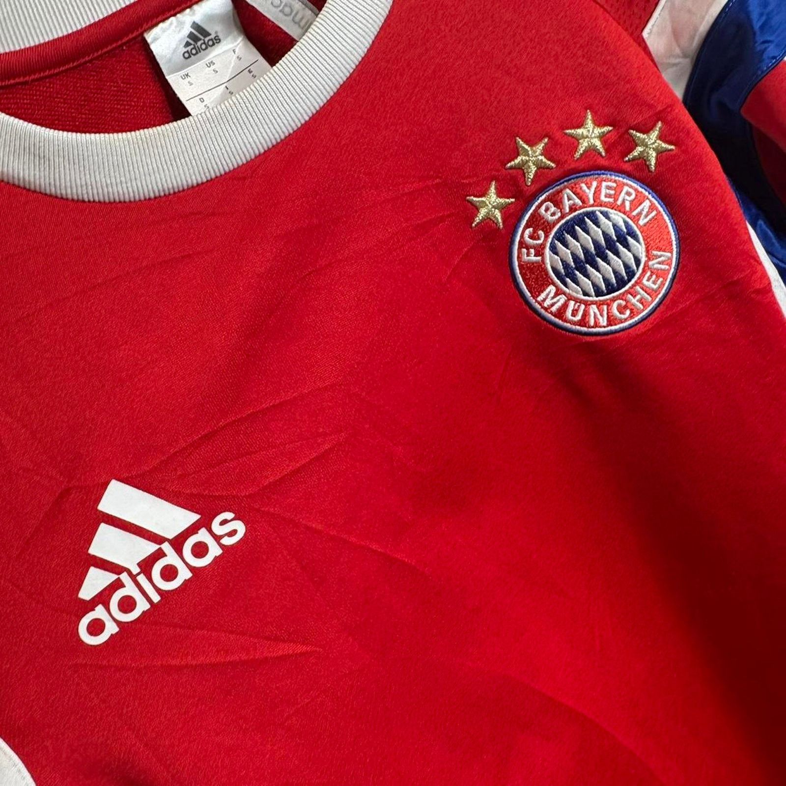 Adidas Adidas bayern munich long sleeve football train drill shirt Size US XL / EU 56 / 4 - 4 Thumbnail