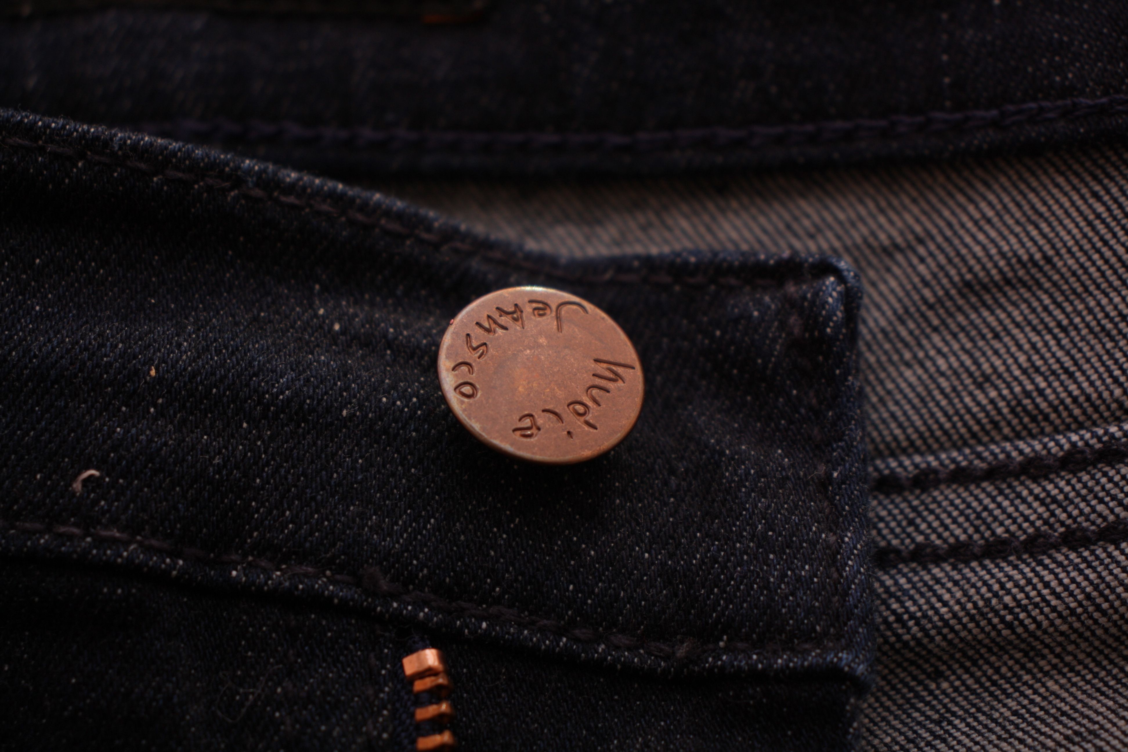 Nudie Jeans Nudie HIGH-KAI Jeans W29 L32 Recycle Dry Navy Organic Skinny Size US 29 - 8 Thumbnail