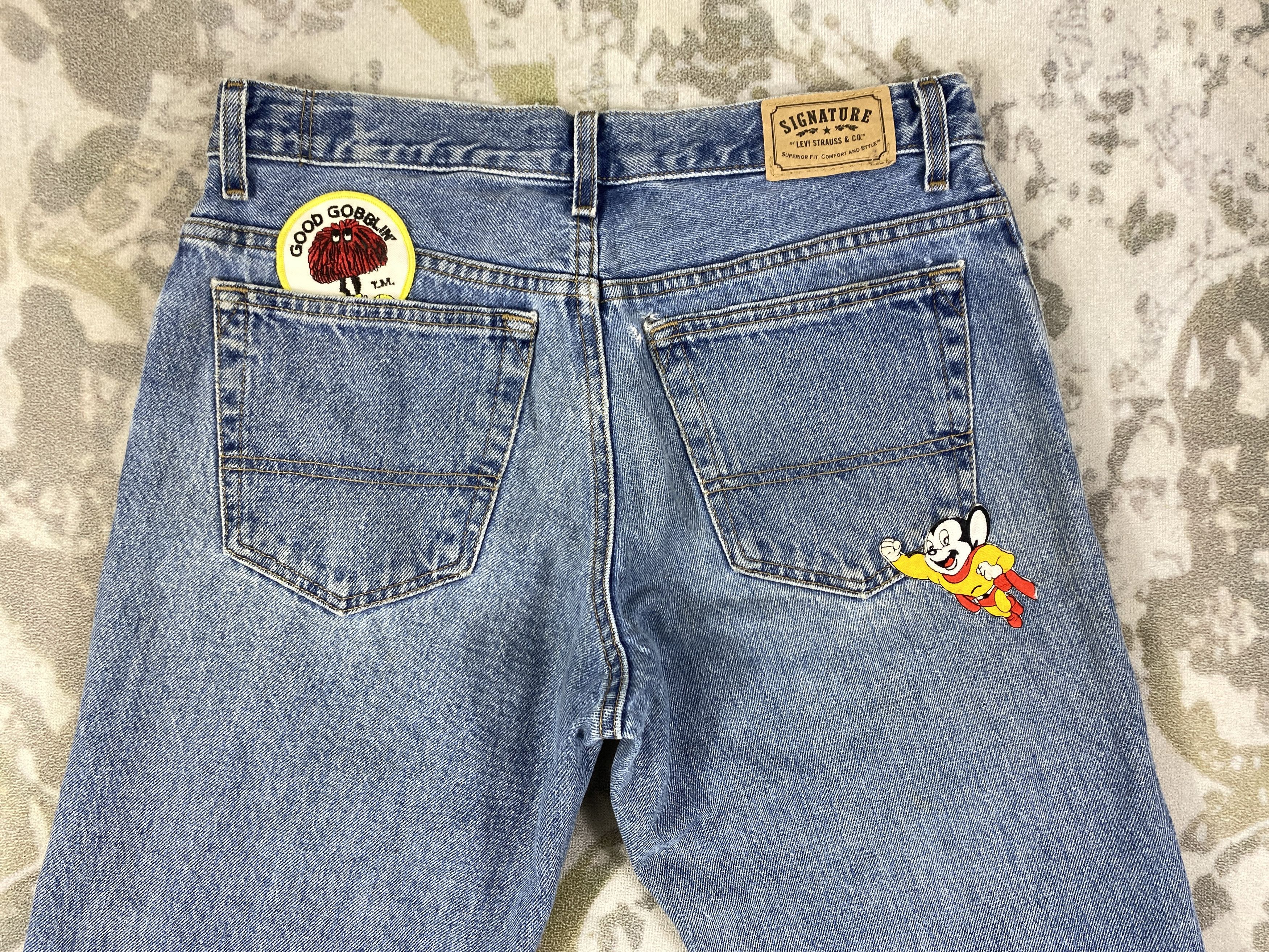 If Six Was Nine Vintage Levis ifsixwasnine style Jeans 33x27.5 - JN 2970 Size US 33 - 5 Thumbnail