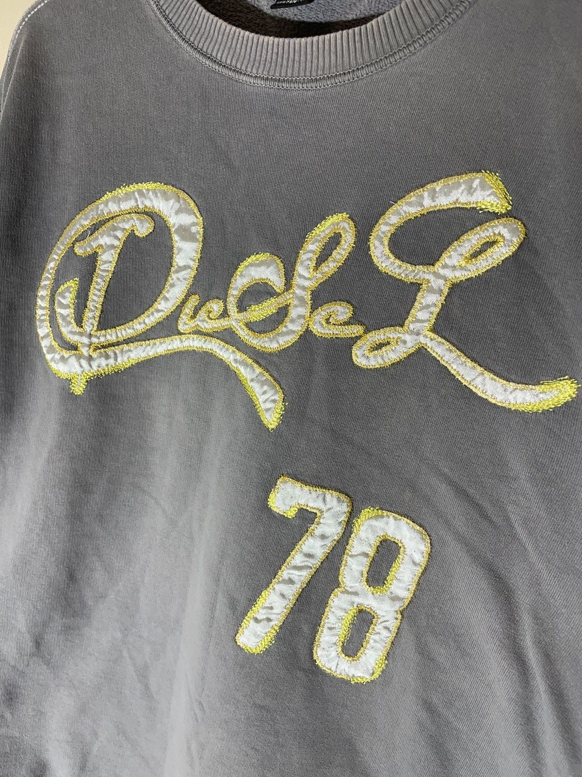 Diesel × Vintage Diesel vintage y2k sweatshirt 90s Size US XL / EU 56 / 4 - 4 Thumbnail