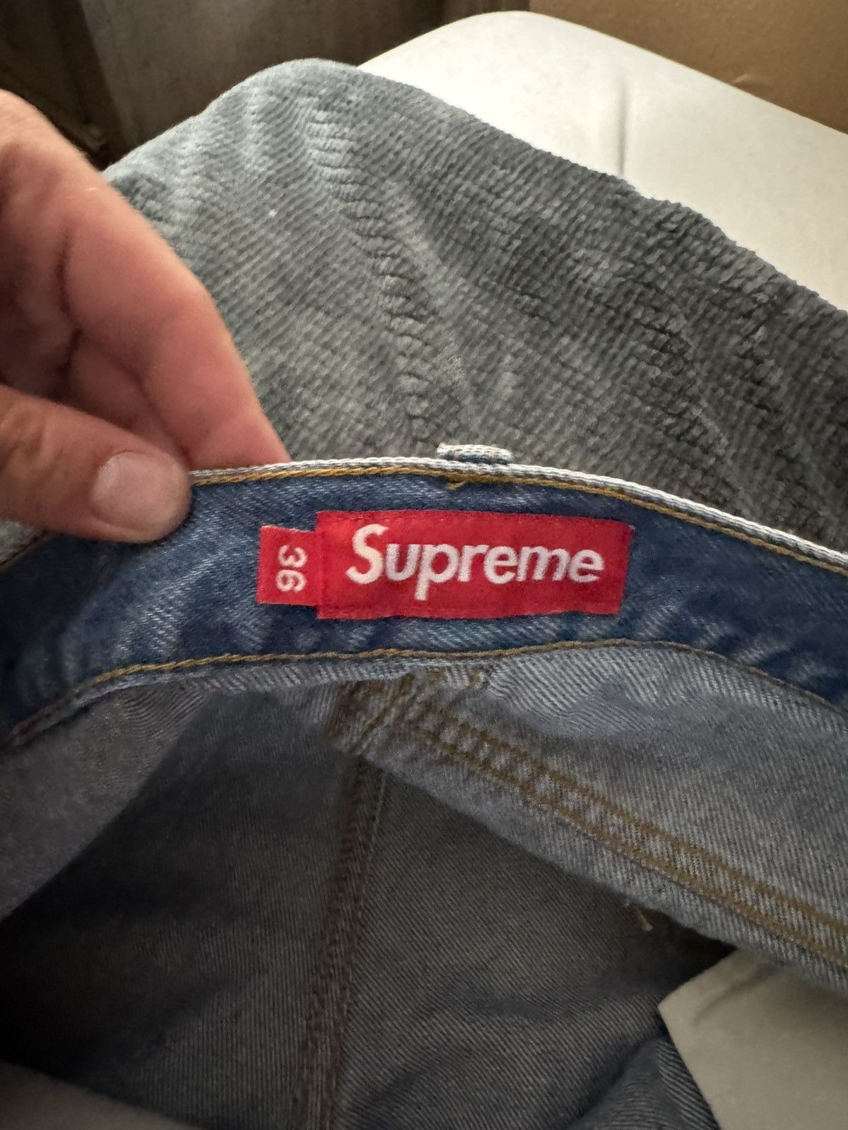 Supreme Supreme Zoo York Baggy Jean Blue Denim Size 36 Size US 36 / EU 52 - 7 Thumbnail