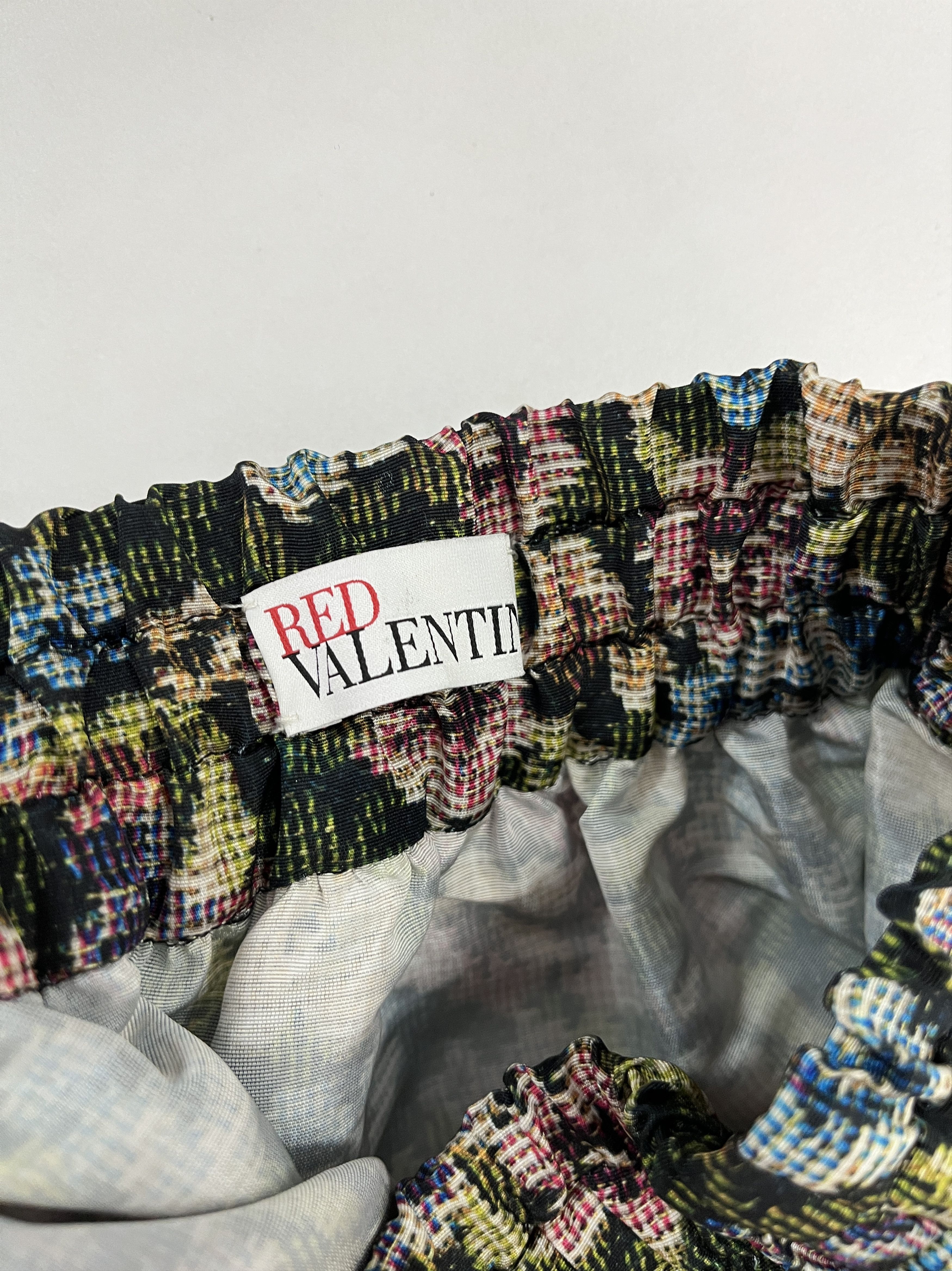 RED Valentino Red Valentino Multi Color Overall Floral Printed Skirt Size 26" / US 2 / IT 38 - 3 Thumbnail