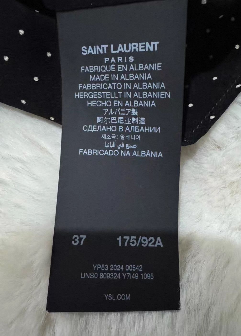 Yves Saint Laurent saint laurent shirt size 37 Size US M / EU 48-50 / 2 - 7 Thumbnail
