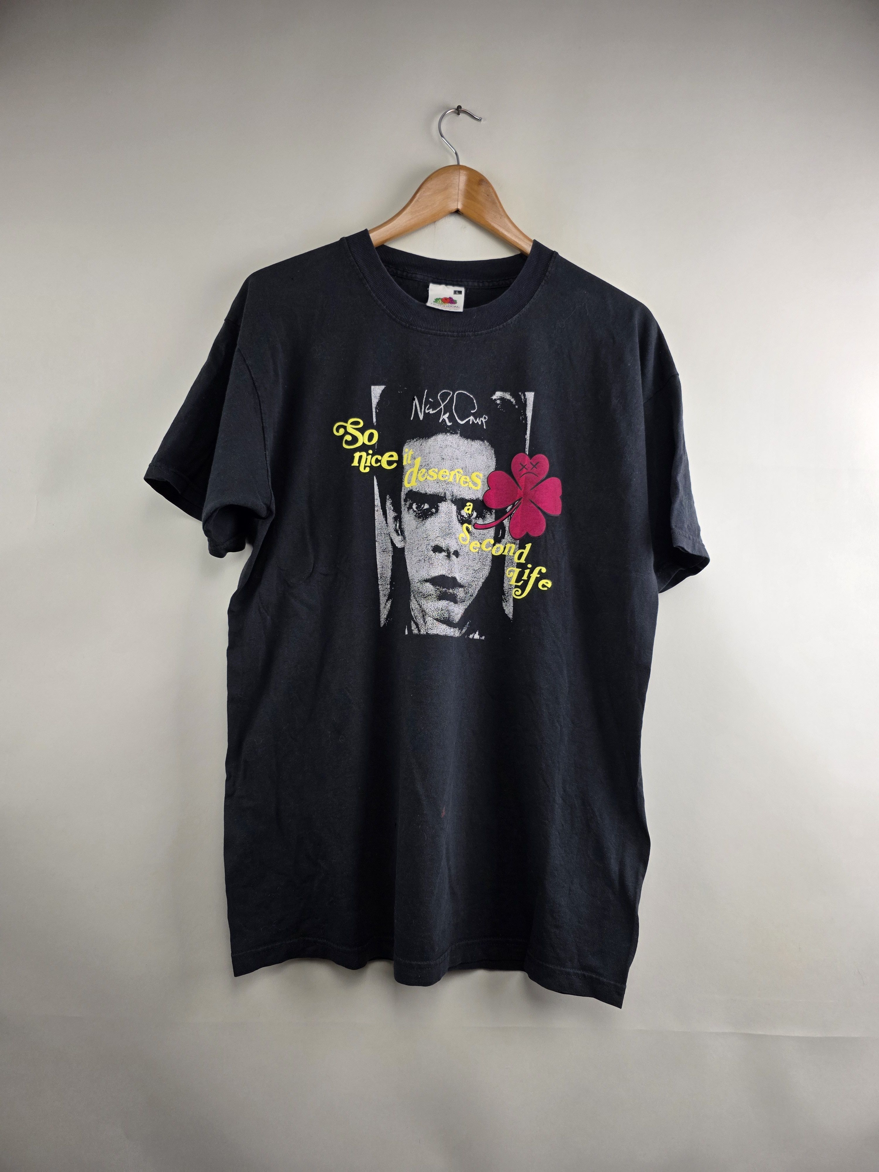 Band Tees × Vintage 2000 Nick Cave So nice L 22" 29" Size US L / EU 52-54 / 3 - 8 Thumbnail