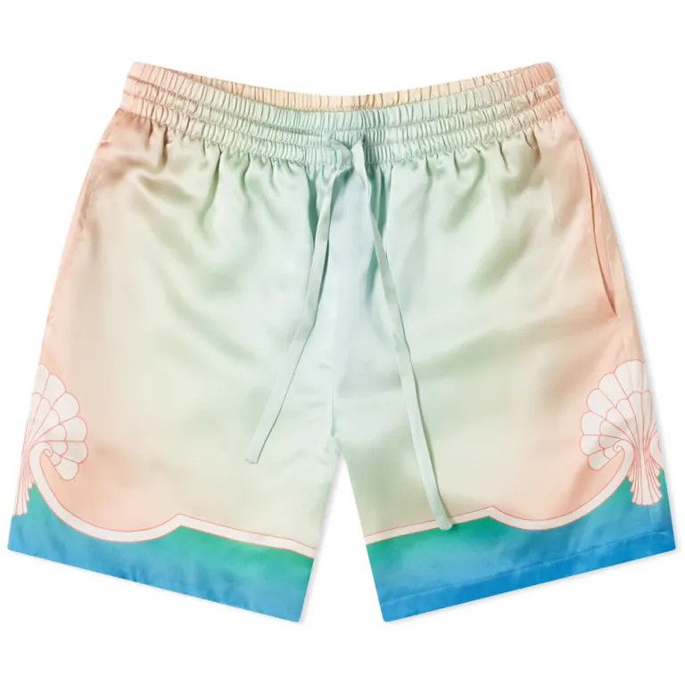 Casablanca o1mle0424 Dream Printed Shorts in Multicolor Size 26" / US 2 / IT 38 - 1 Thumbnail