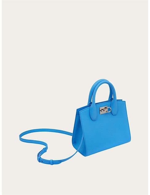 Salvatore Ferragamo o1s1rm0526 Size : OS / Handbag in Blue Size ONE SIZE - 4 Thumbnail