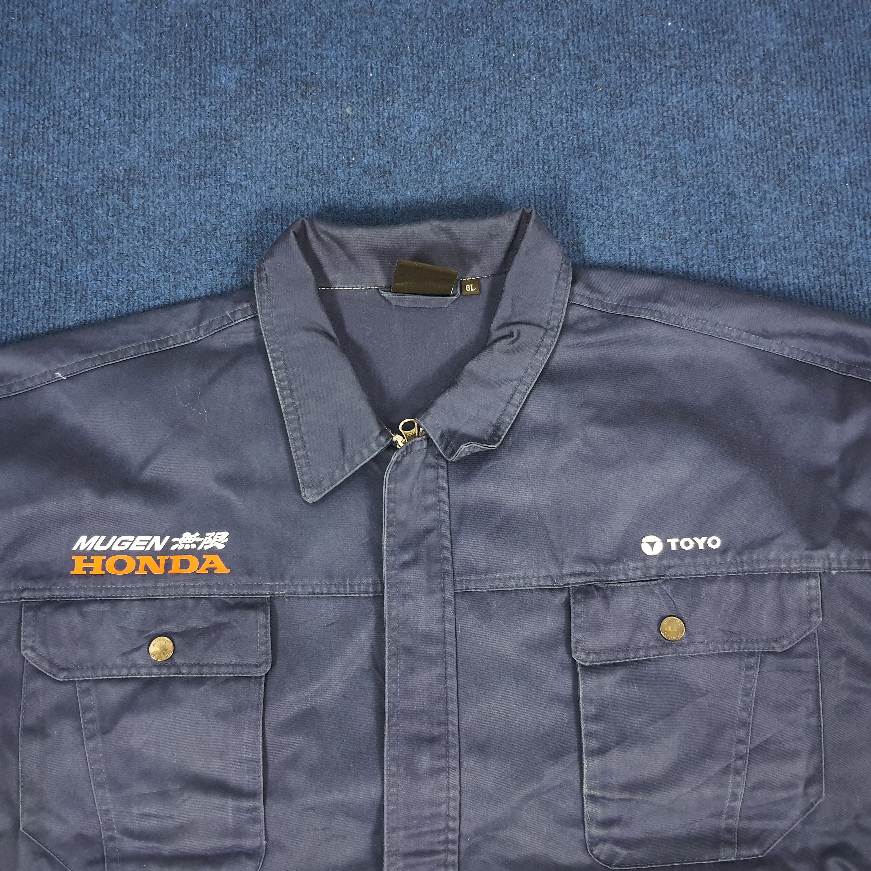 Japanese Brand × Vintage Vintage Mugen Honda Japanese Motorsports Racing Jacket Size US XXL / EU 58 / 5 - 4 Thumbnail