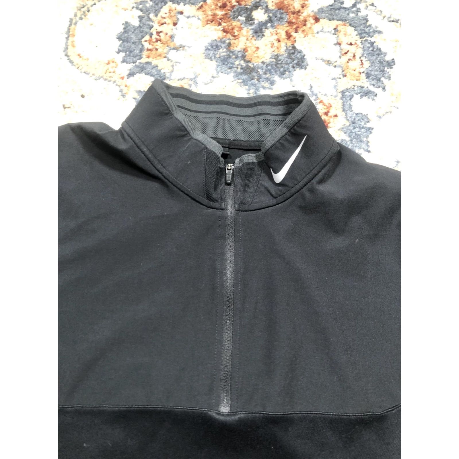 Nike Nike Golf Pullover Shirt Mens L Black Dri-Fit Tour Performance Size US L / EU 52-54 / 3 - 5 Thumbnail