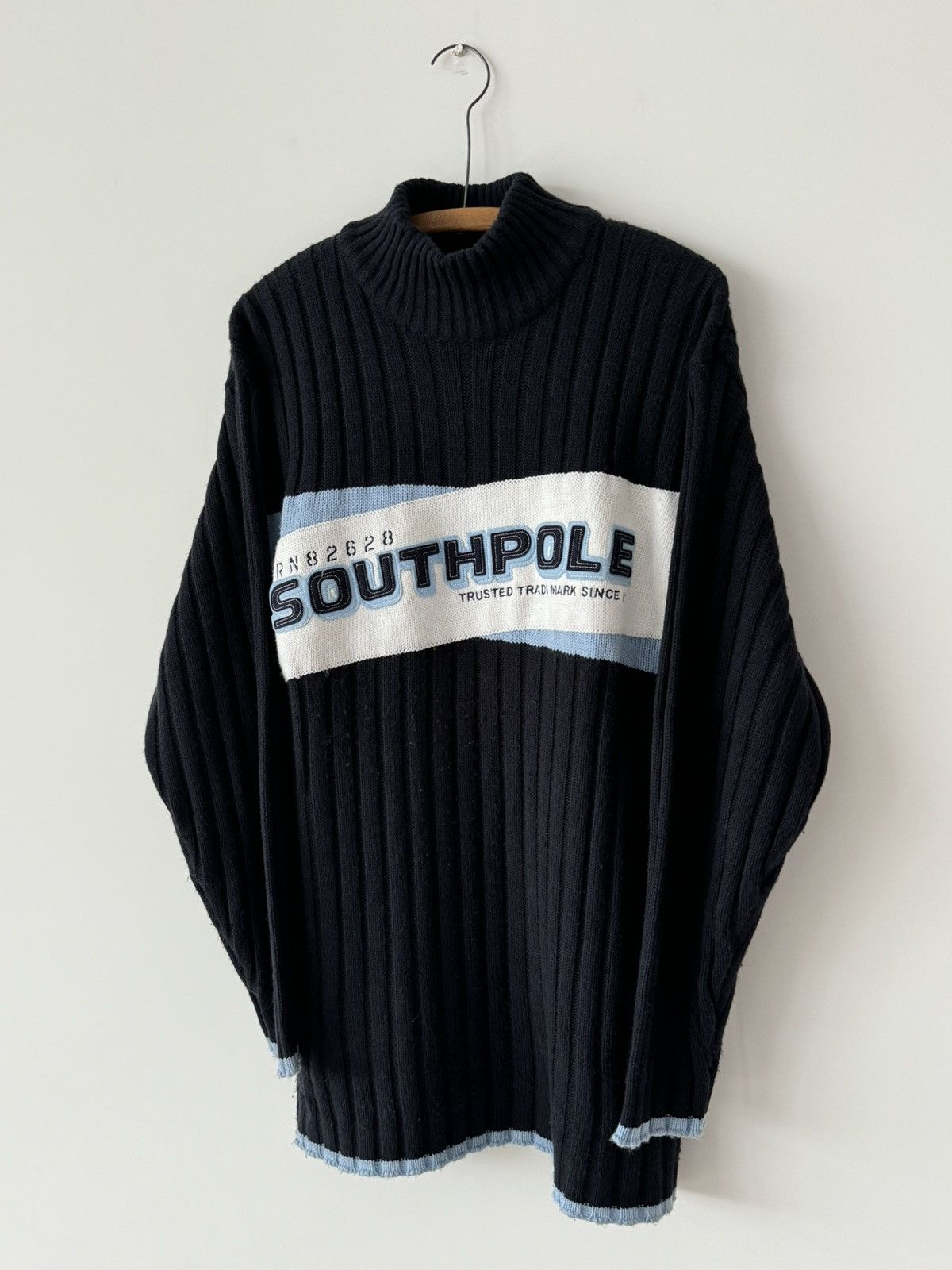 JNCO × Southpole × Vintage Vintage Y2K Southpole Baggy Acrylic Sweater Size US L / EU 52-54 / 3 - 2 Thumbnail