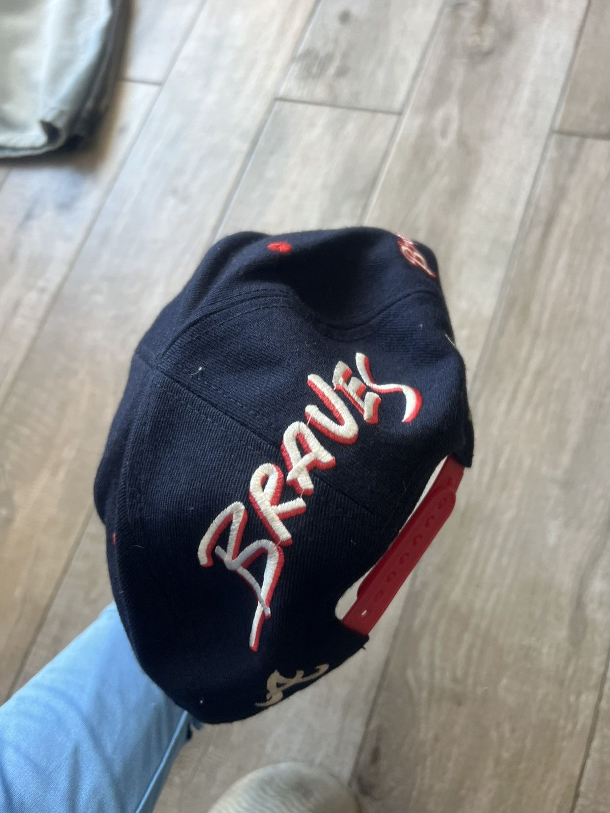 Other 1997 Braves Vintage Hat Size ONE SIZE - 2 Thumbnail