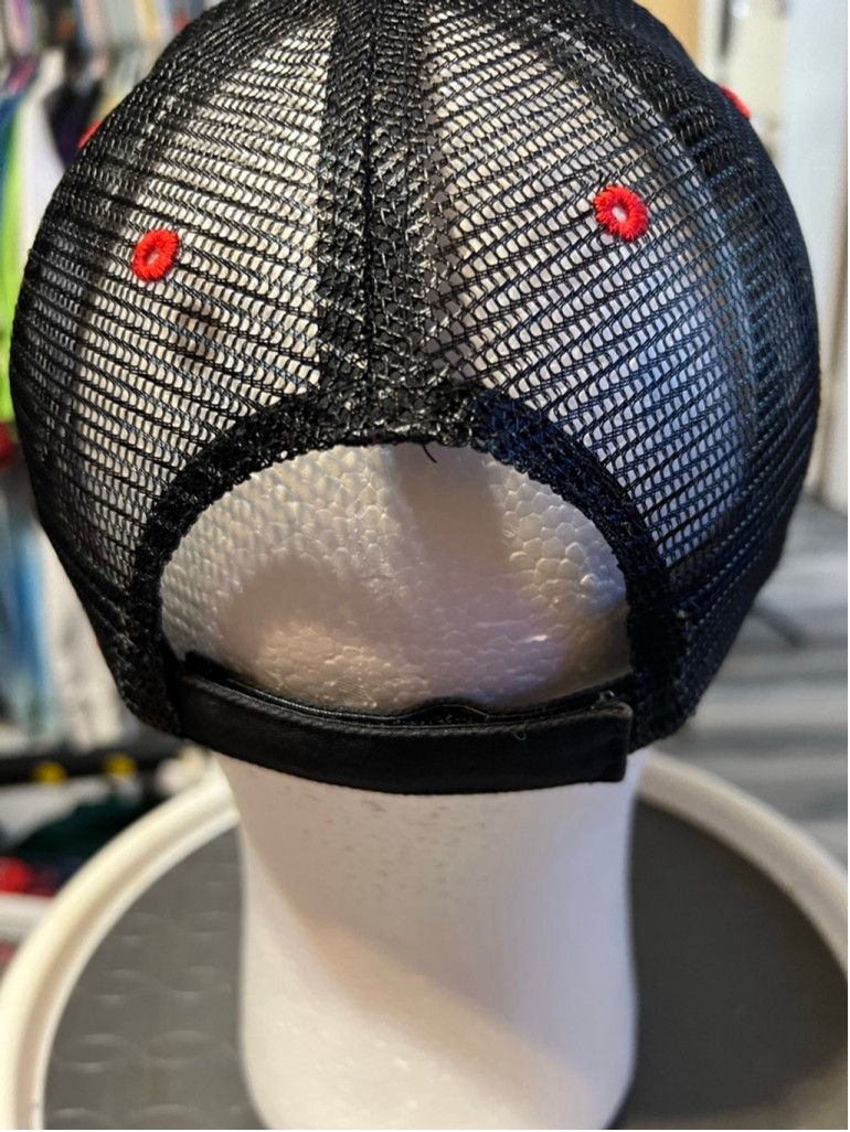 Otto Men's MAC TOOLS Red Black Mesh Trucker Hat One Size Size ONE SIZE - 3 Thumbnail