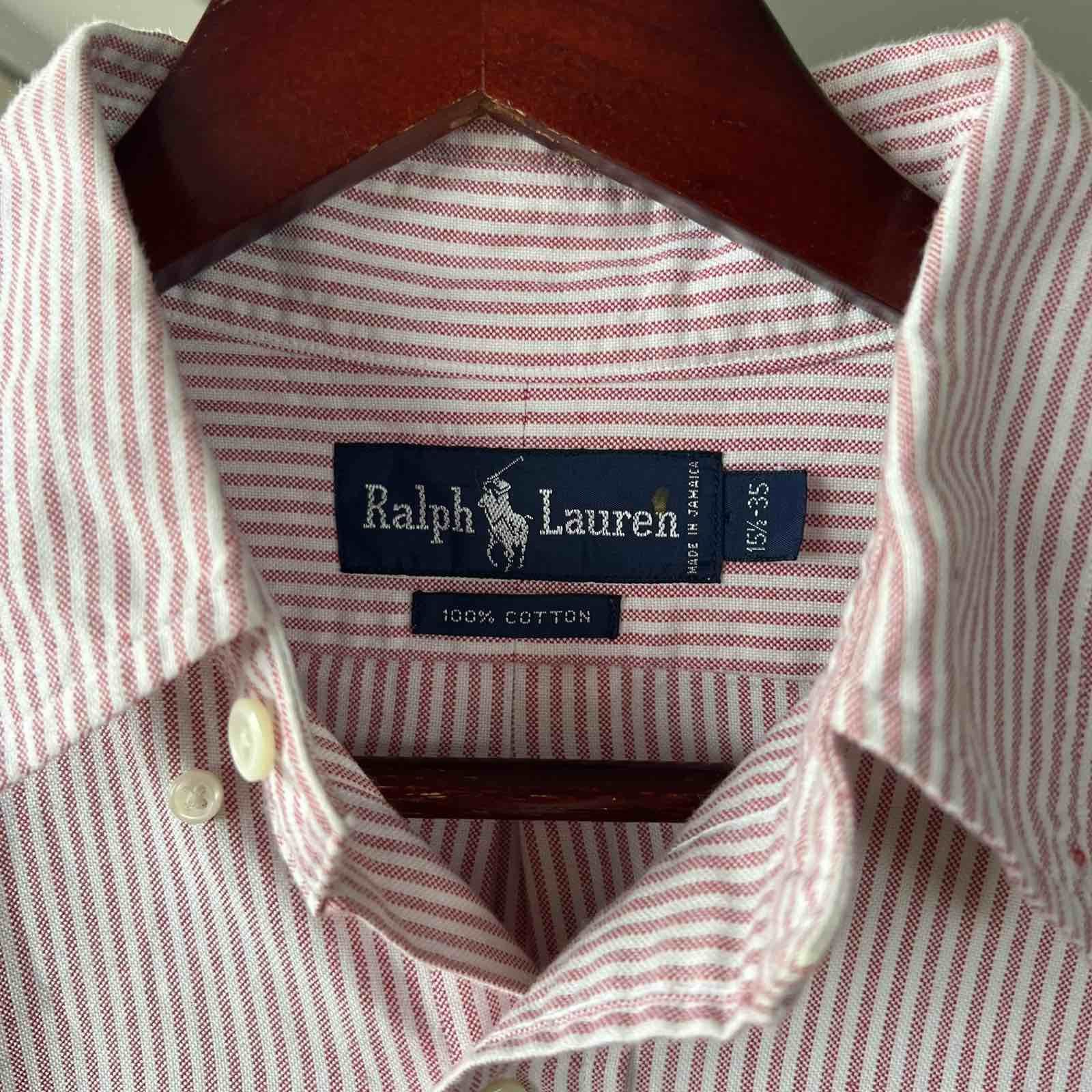 Polo Ralph Lauren Ralph Lauren Shirt Mens XL Pink Long Sleeve Button Down Size US XL / EU 56 / 4 - 5 Thumbnail