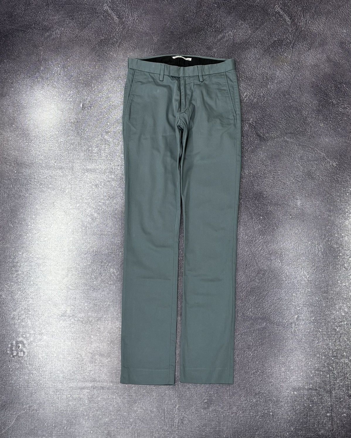 Acne Studios Acne Studios Max Satin Slim Fit Stretch Chino Pants Size US 28 / EU 44 - 1 Thumbnail