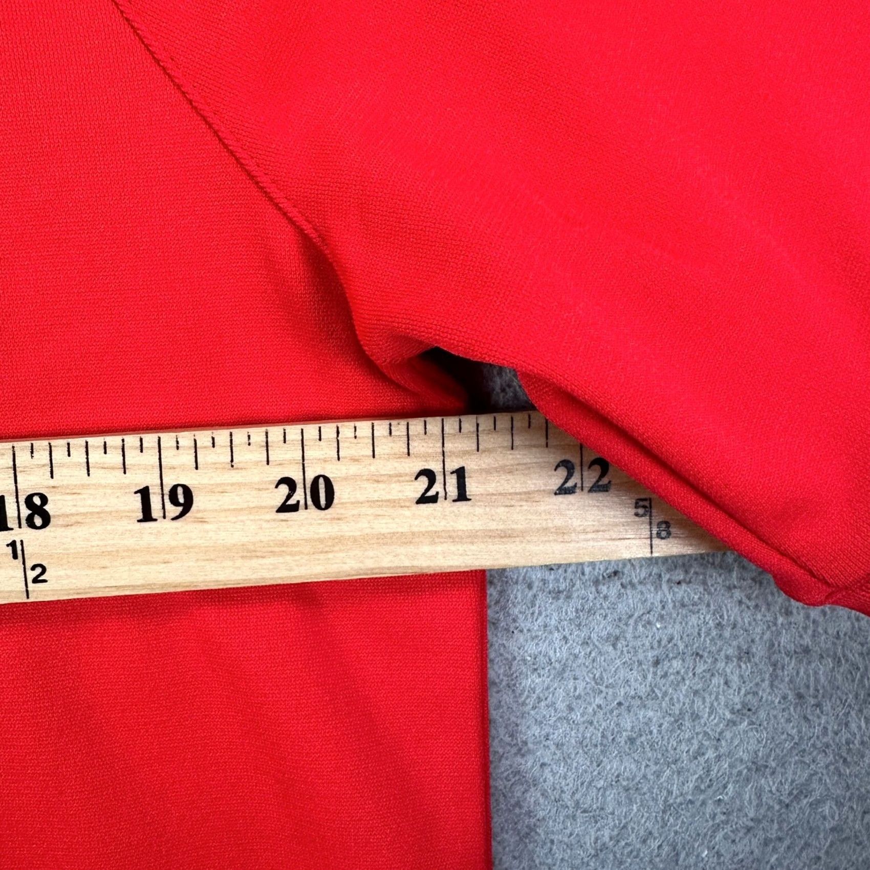 Nike Nike Baseball T-Shirt Mens V-Neck Short Sleeve Red Medium Size US M / EU 48-50 / 2 - 7 Thumbnail
