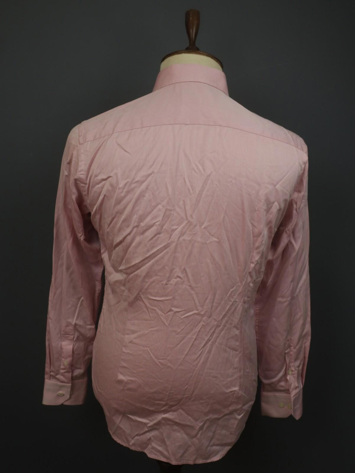 Eton Eton Pink 100% Cotton Collar Dress Shirt Size 39 Size 38R - 7 Thumbnail