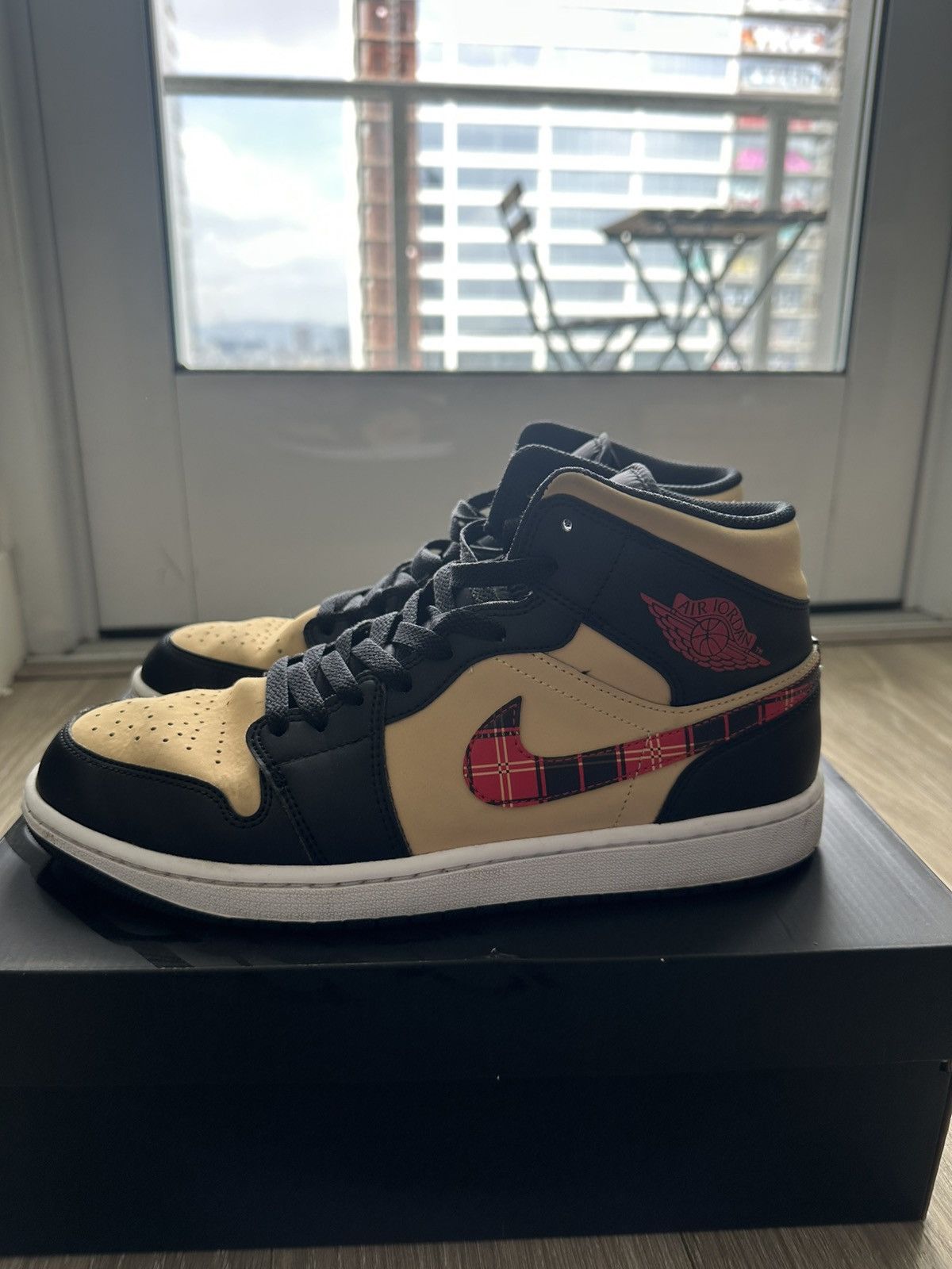 Nike Air Jordan 1 Tartan Swoosh Size US 10 / EU 43 - 1 Thumbnail