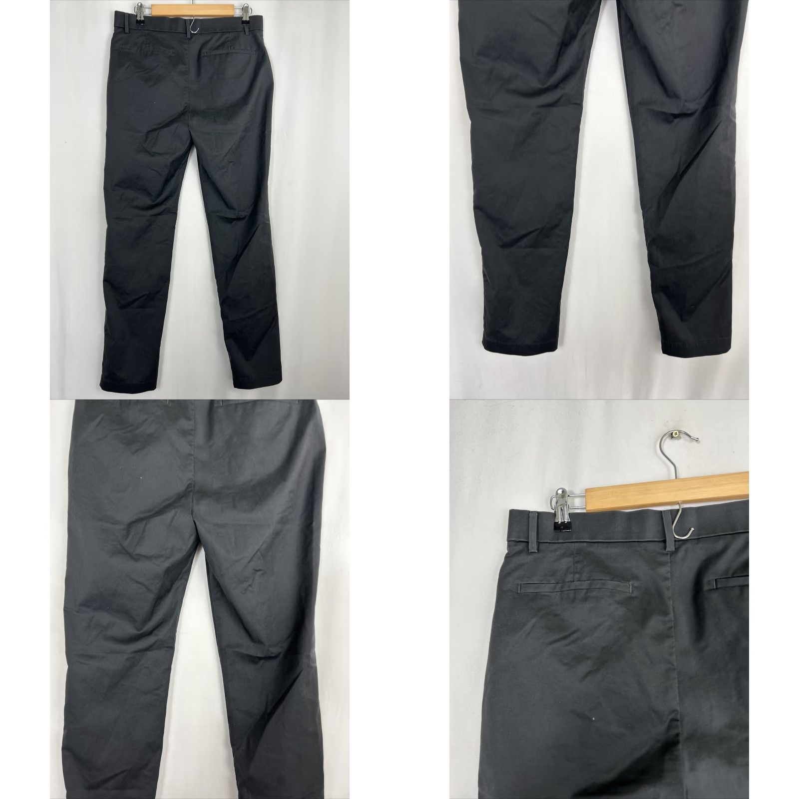 Banana Republic Banana Republic Men Pants Slim Gray 32x31 Dress Polyester Blend Slim Fit 32 Mens Gray Dress Pants Size US 32 / EU 48 - 8 Thumbnail
