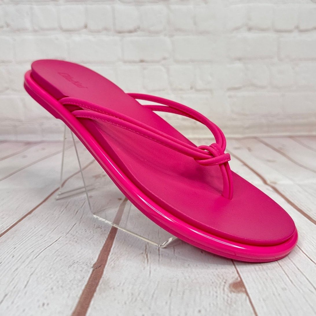 Olukai NWT Olukai ‘Aka Pink Plumeria Flip Flop Sandals Women’s Sz 9 Size US 9 / IT 39 - 1 Thumbnail