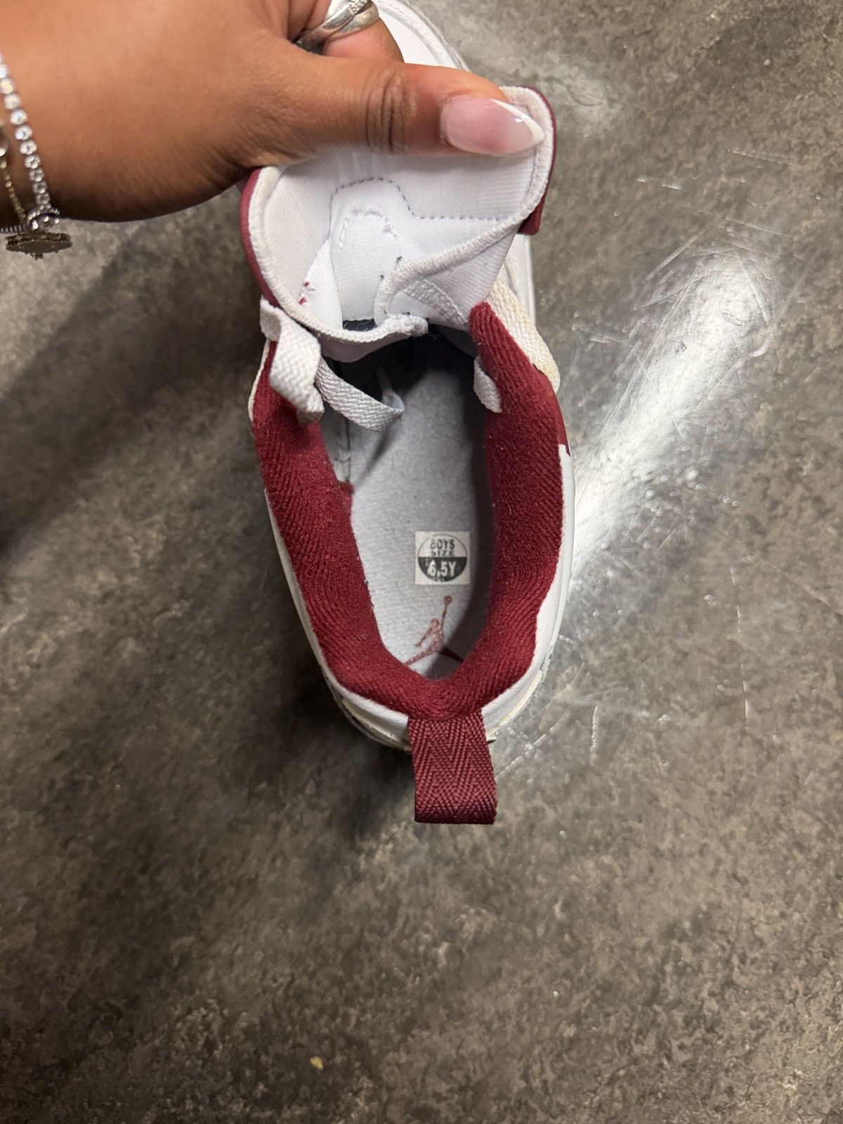 Jordan Brand Jordan Spizike “White/Team Red” Size US 6.5 / EU 39-40 - 4 Thumbnail