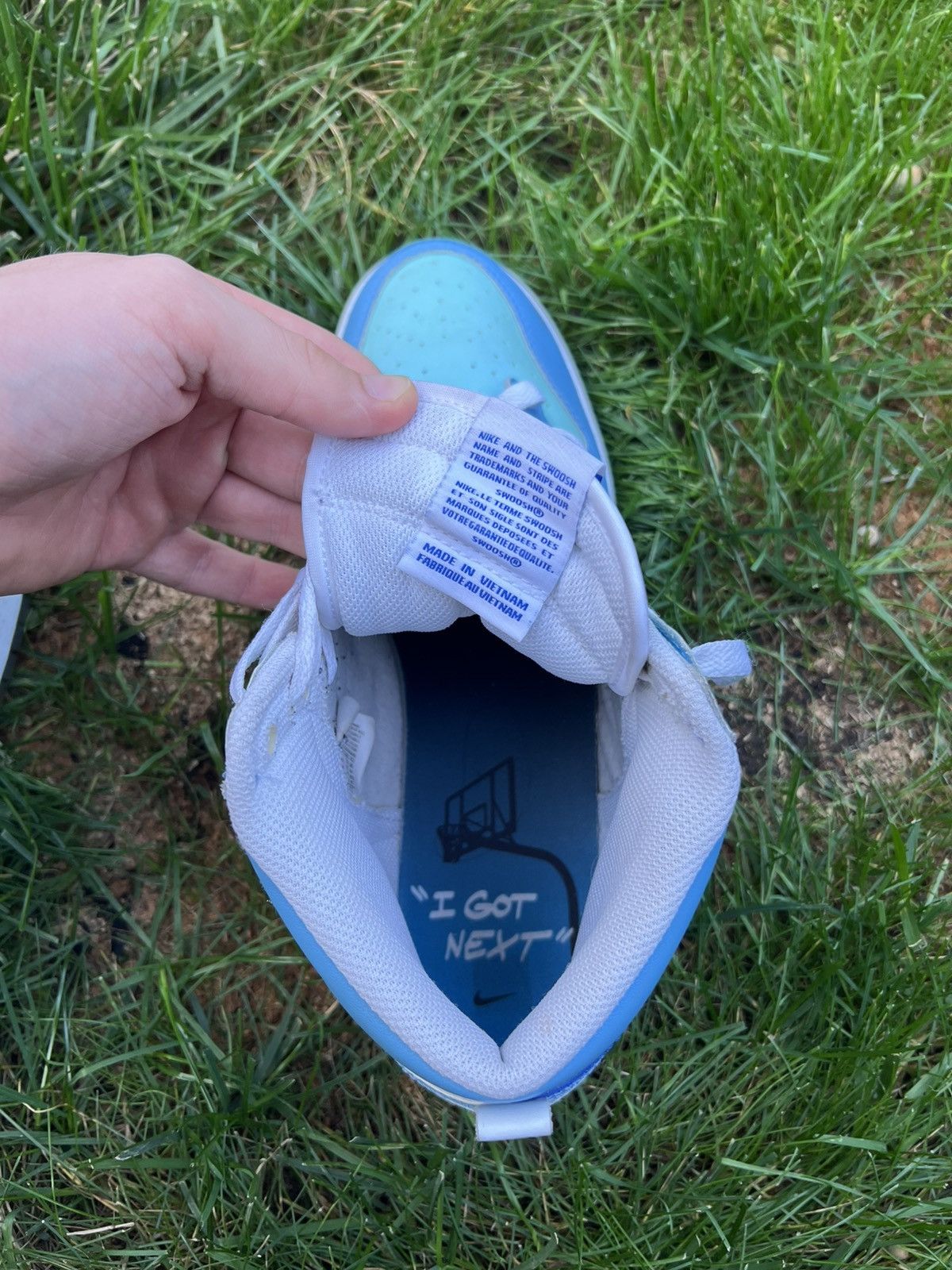 Jordan Brand Nike Dunk High “I Got Next” — University Blue • Aqua Size US 10 / EU 43 - 5 Thumbnail