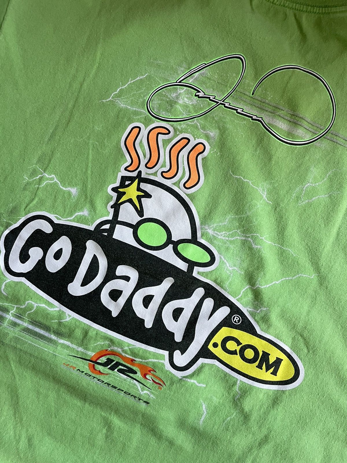 NASCAR × Vintage Vintage NASCAR Danica Patrick T-Shirt Go Daddy Racing Tee Size US XL / EU 56 / 4 - 5 Thumbnail