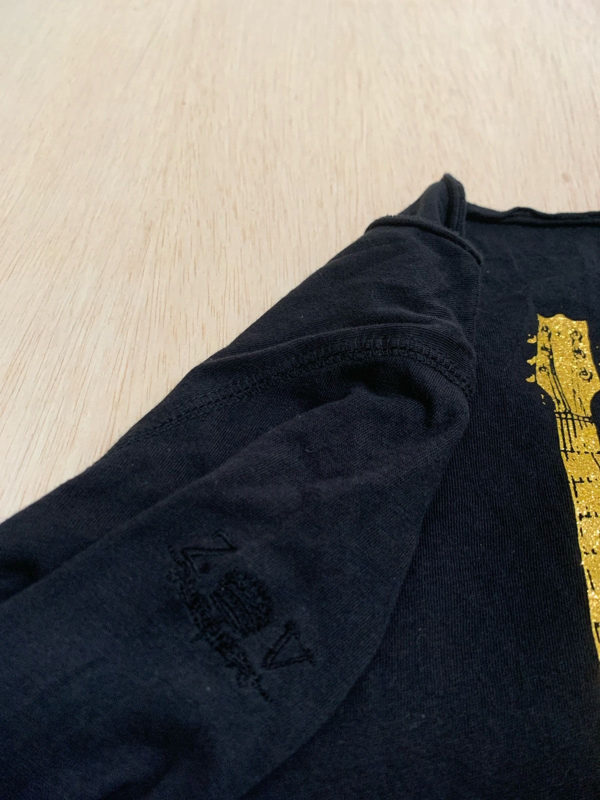 Hysteric Glamour × If Six Was Nine × Japanese Brand Zadig&Voltaire Guitar Ifsixwasnine Lgb style Longsleeve Size US M / EU 48-50 / 2 - 6 Thumbnail